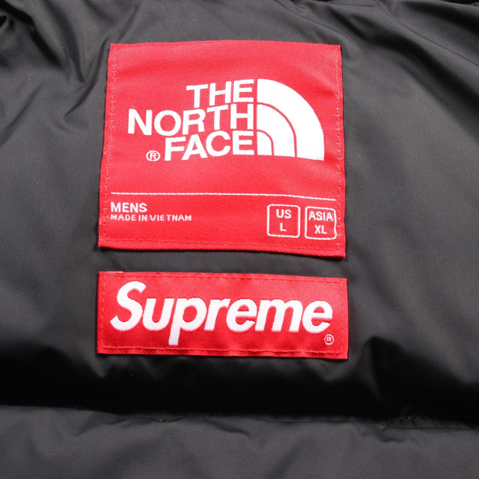 Supreme X THE NORTH FACE NUPTSE JACKET Down ND52402I Nylon