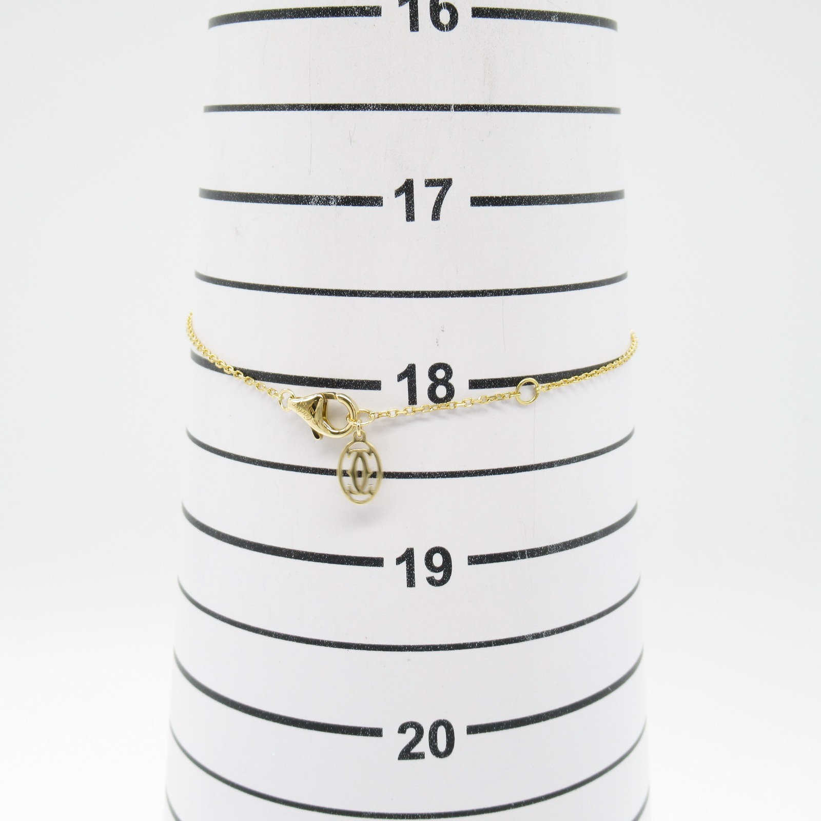 CARTIER D'Amour Bracelet XS 18KYG Yellow Gold Diamond Used