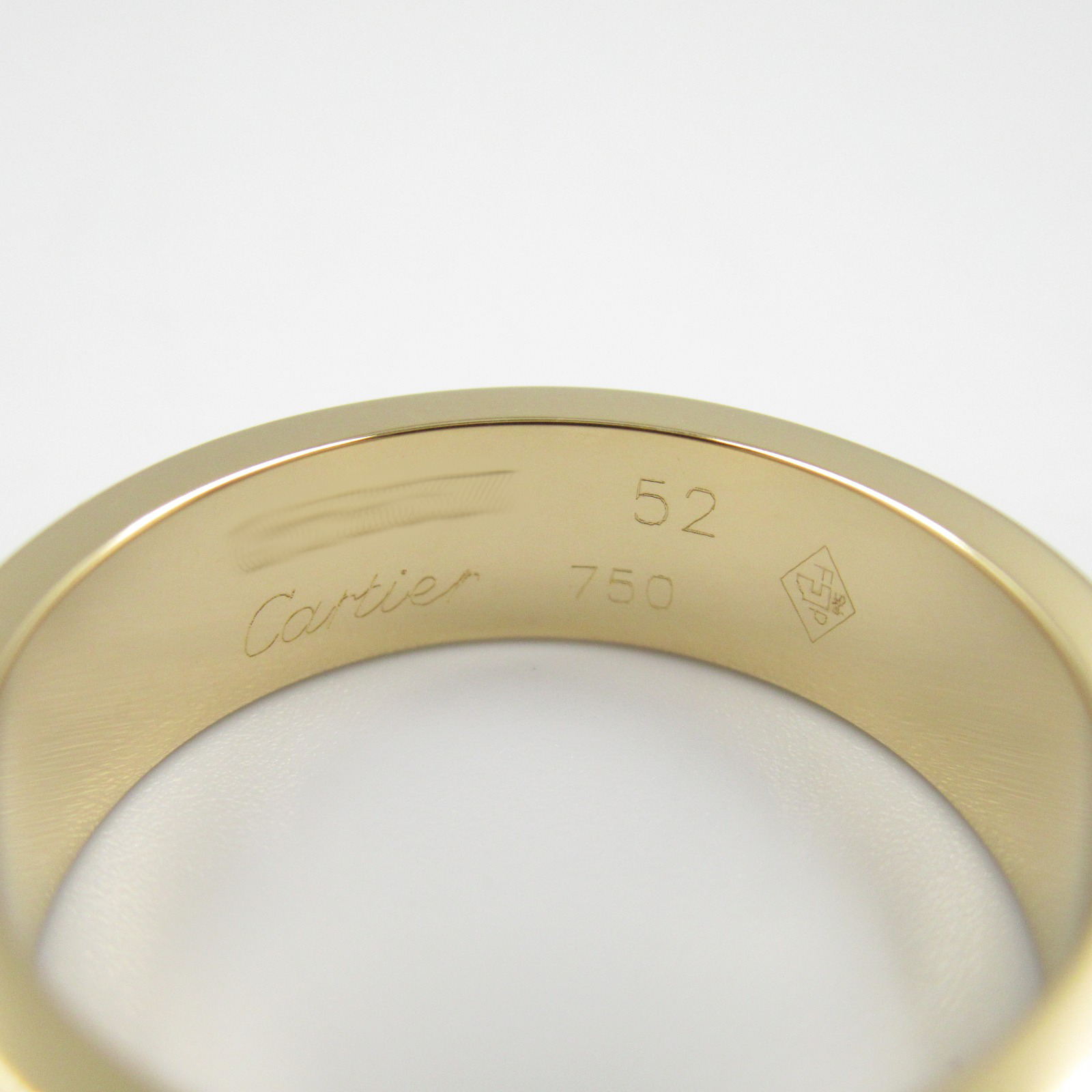 CARTIER Love Ring 18KYG Yellow Gold Used women US size 6 #52 | eBay