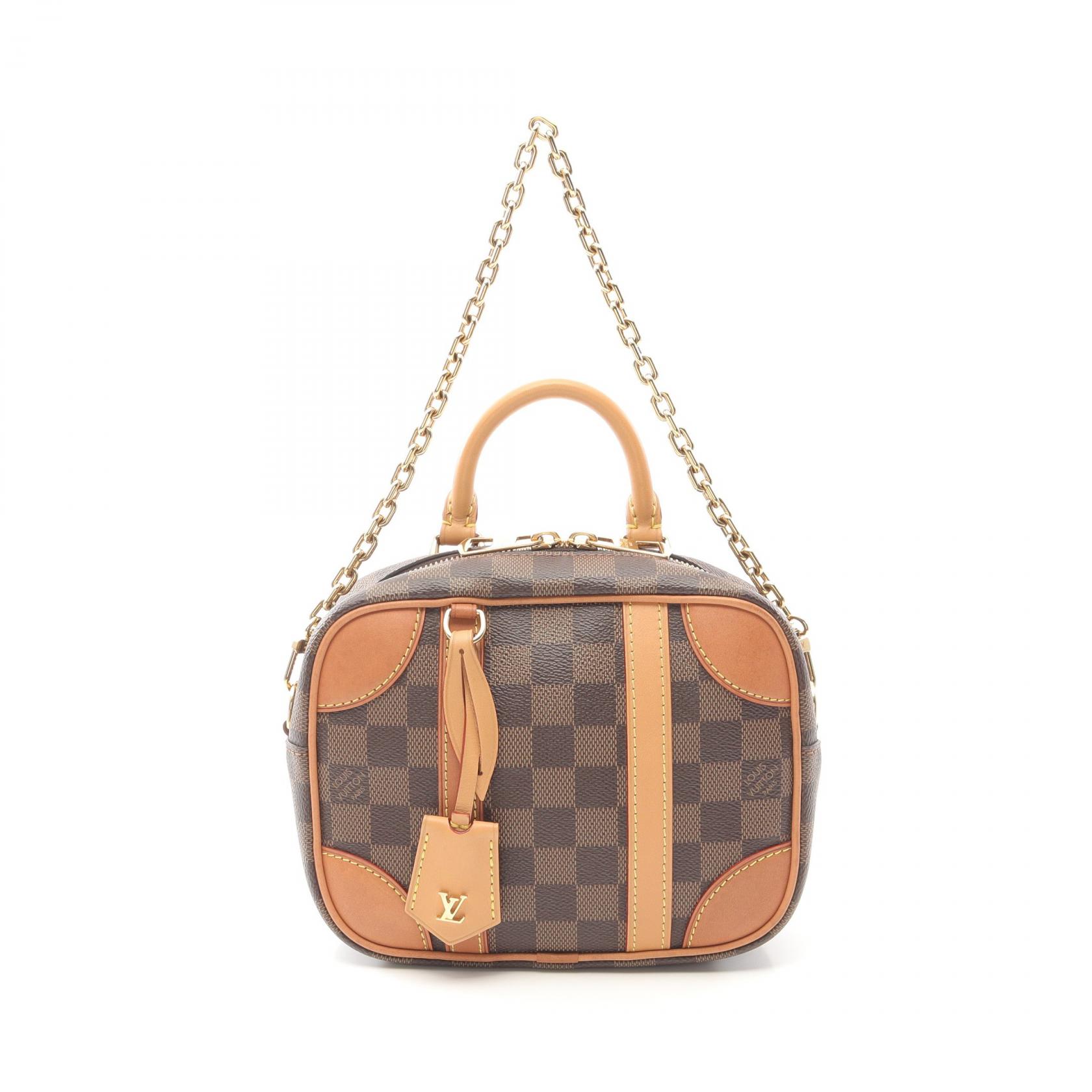 LOUIS VUITTON Valisette Souple BB 2way Handbag N50065 Damier