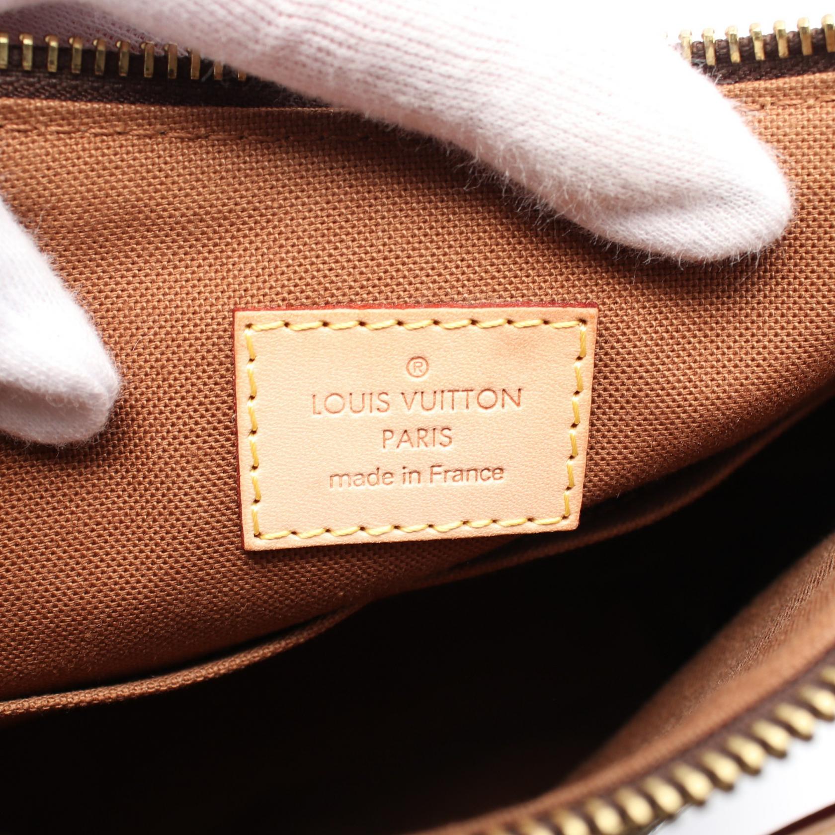LOUIS VUITTON Odeon PM Shoulder Bag Monogram Canvas Brown M56390