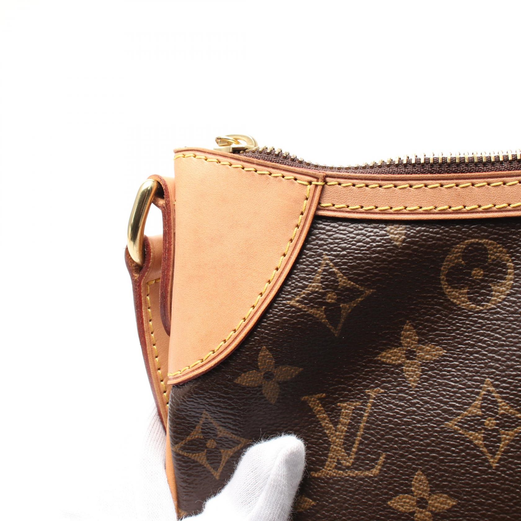 LOUIS VUITTON Odeon PM Shoulder Bag Monogram Canvas Brown M56390