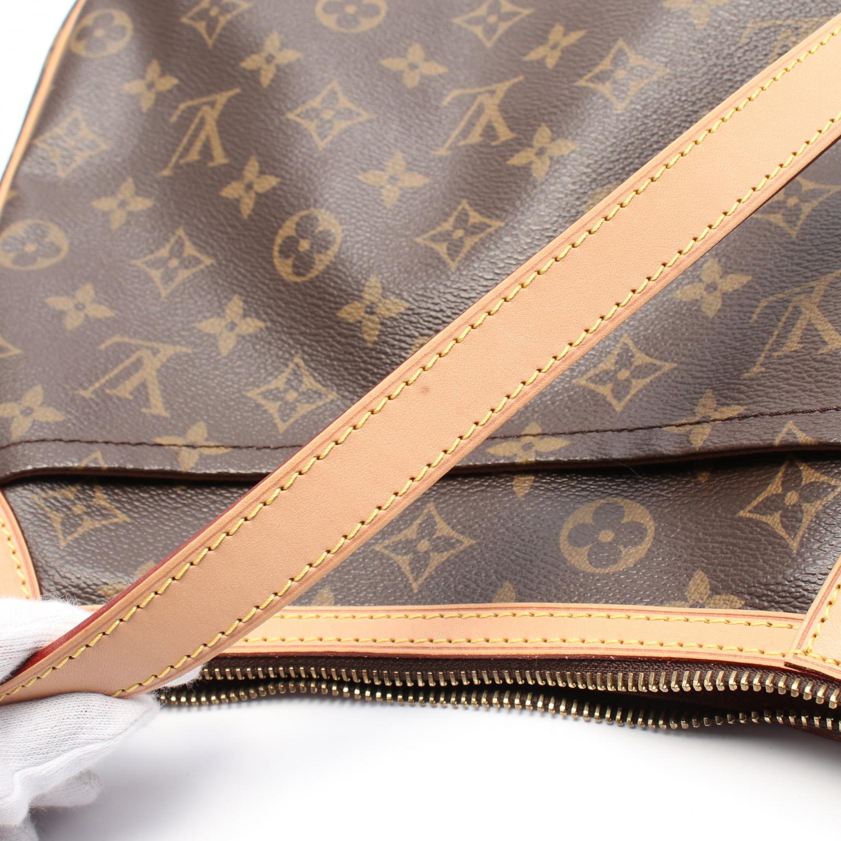 LOUIS VUITTON Odeon PM Shoulder Bag Monogram Canvas Brown M56390
