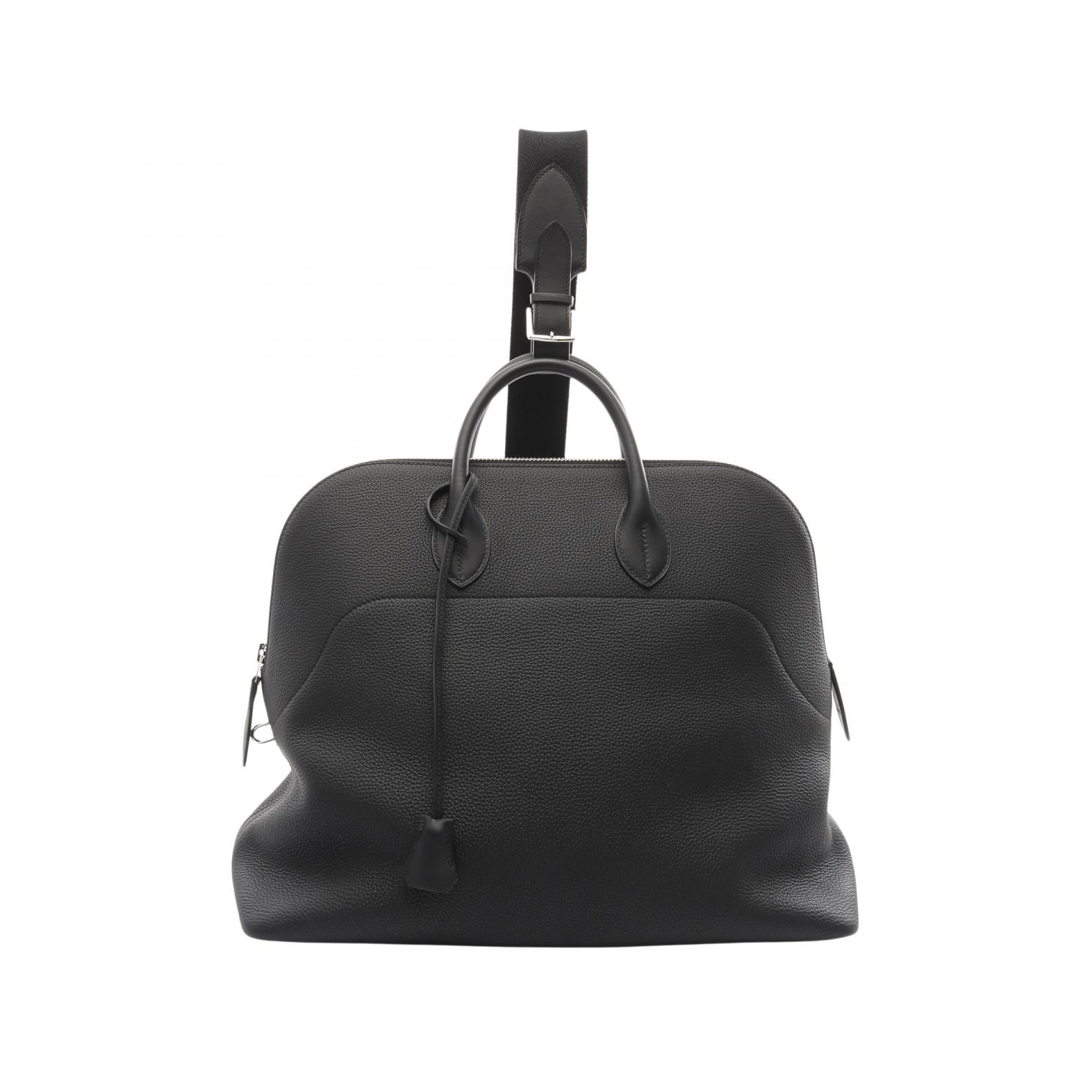 エルメス ボリード バックパック ブラック 085418CK トゴ シルバー金具 W刻印（2024年製造）