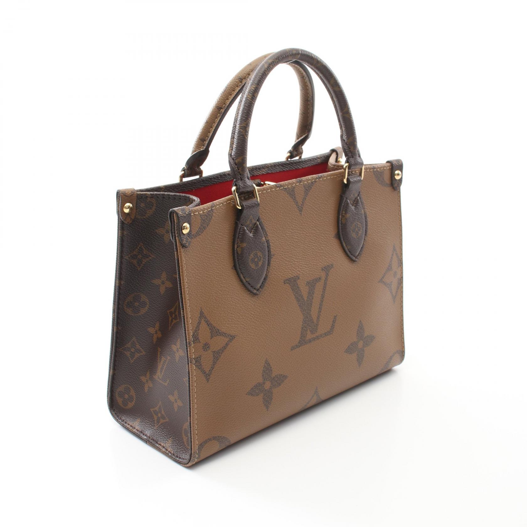 LOUIS VUITTON 2WAYバッグ ONTHEGO M46373 LOUIS VUITTON On the Go PM 2way Handbag M46373 Monogram