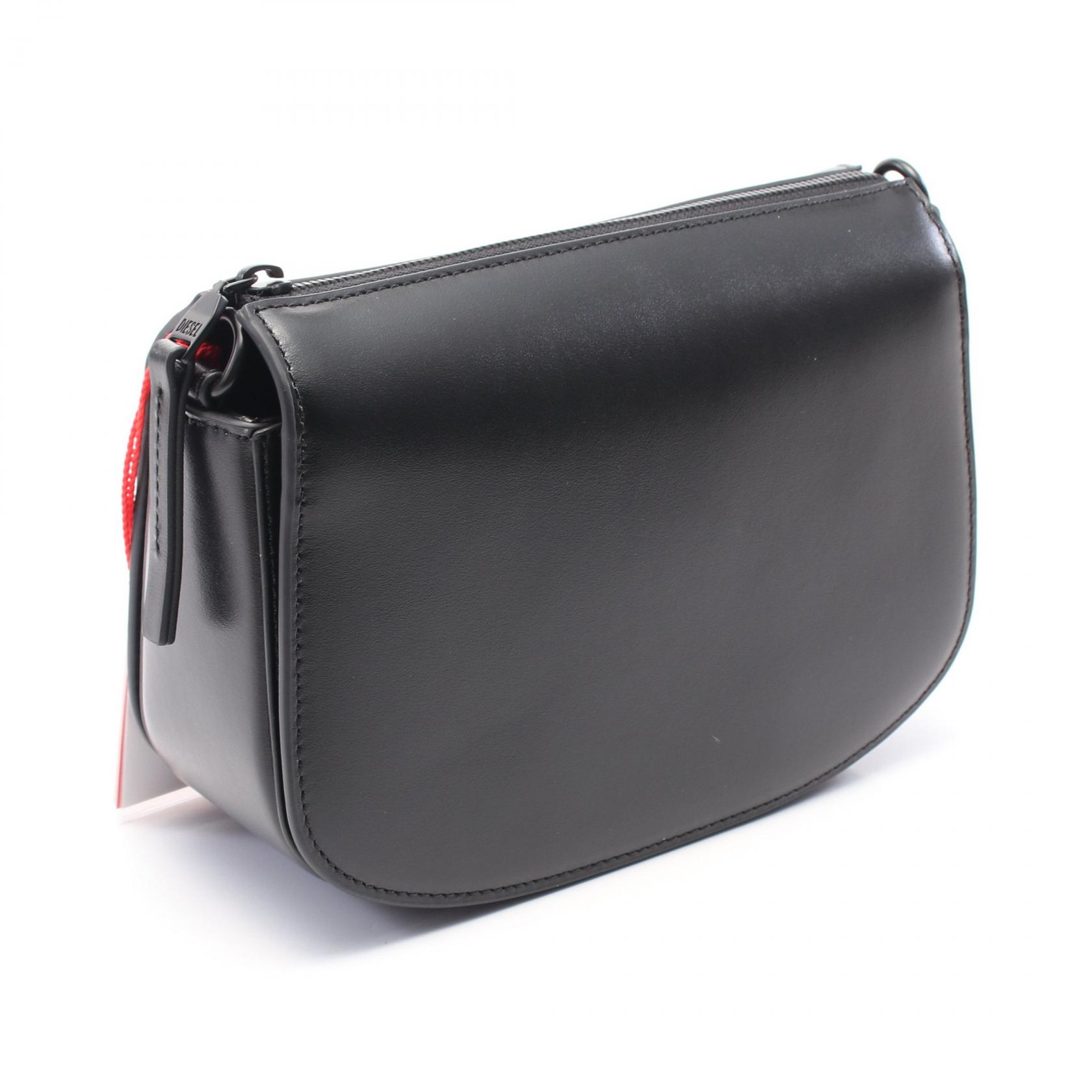 新品 DIESEL 1dr camera bag DIESEL 1DR CAMERA Shoulder Bag crossbody leather Black NEW