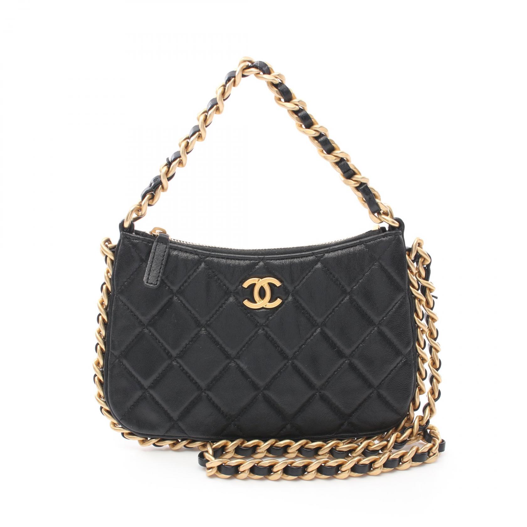 CHANEL Matelasse Chain Shoulder Bag AP3487 Lamb sheep leather