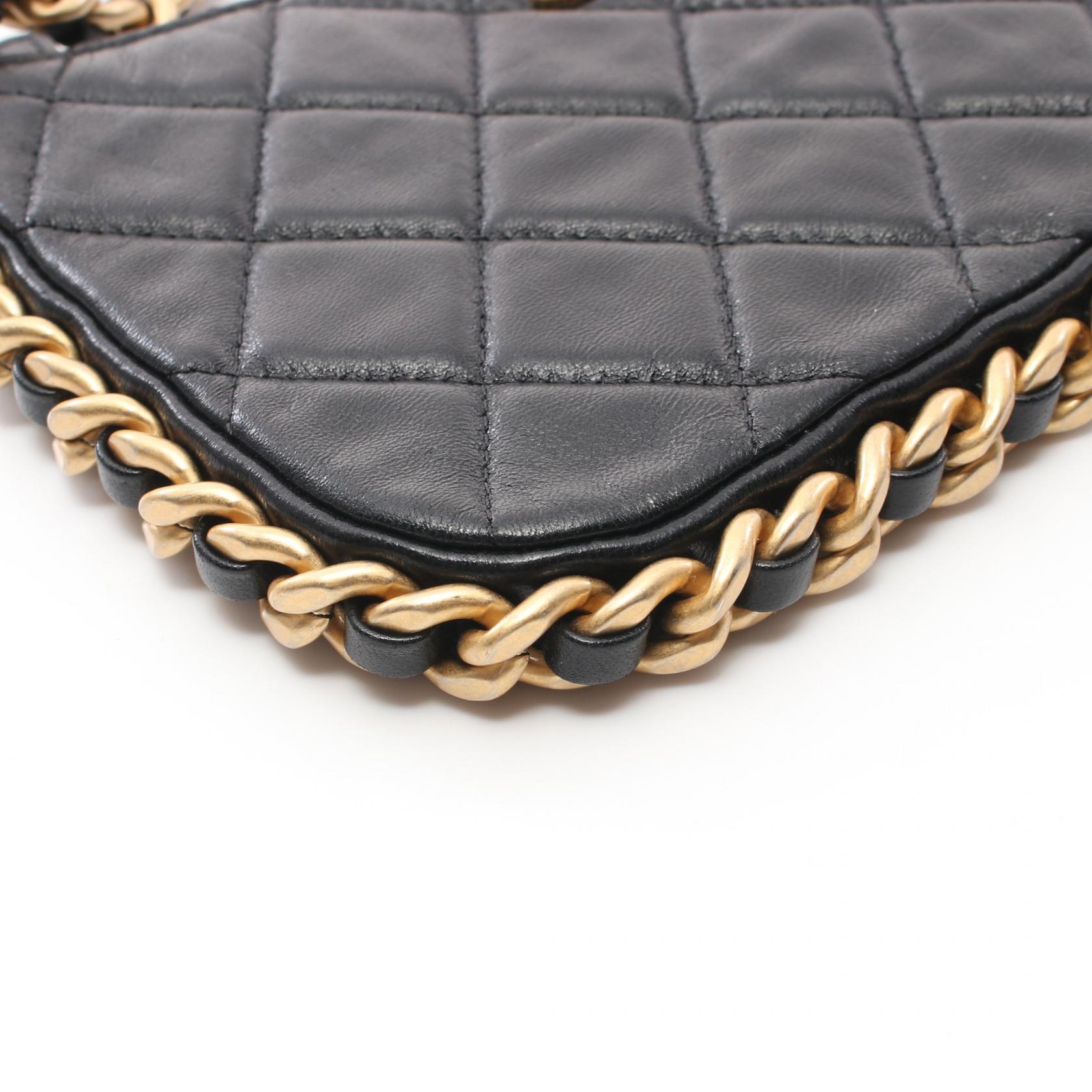 CHANEL Matelasse Chain Shoulder Bag AP3487 Lamb sheep leather