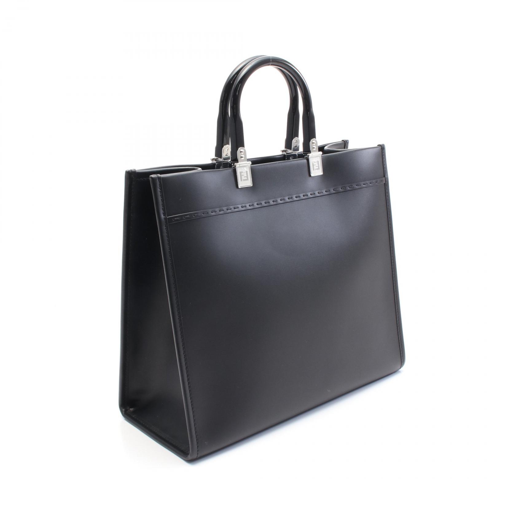 FENDI SUNSHINE MEDIUM 2way shoulder Hand Tote Bag 8BH386