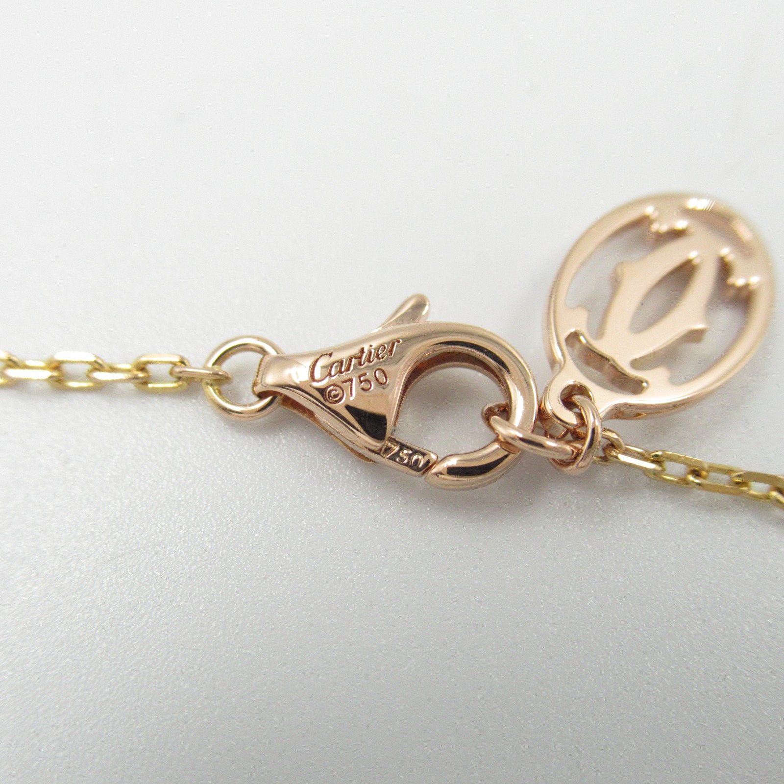 CARTIER D'amour Necklace Pink Sapphire 18KPG Pink Rose Gold