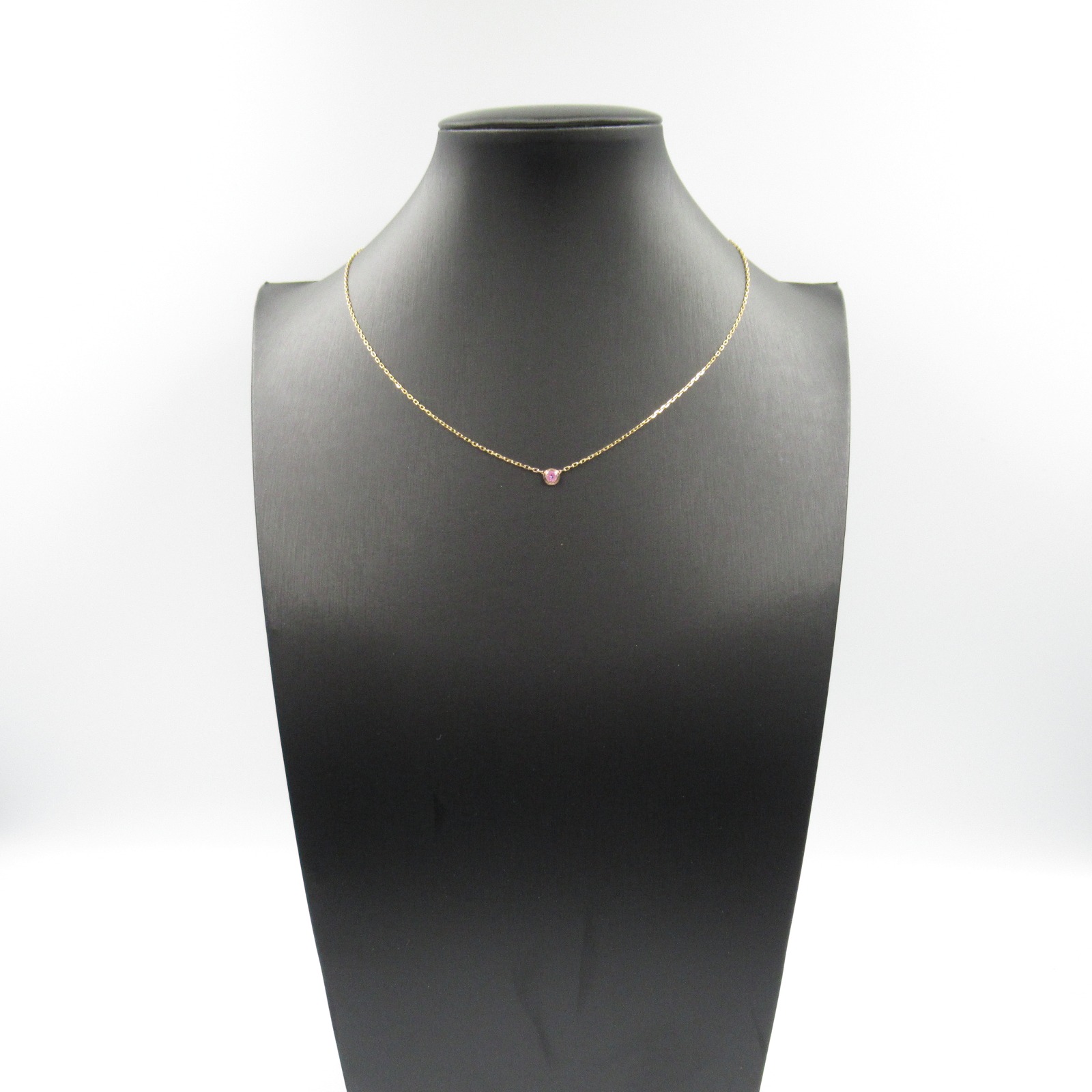 CARTIER D'amour Necklace Pink Sapphire 18KPG Pink Rose Gold