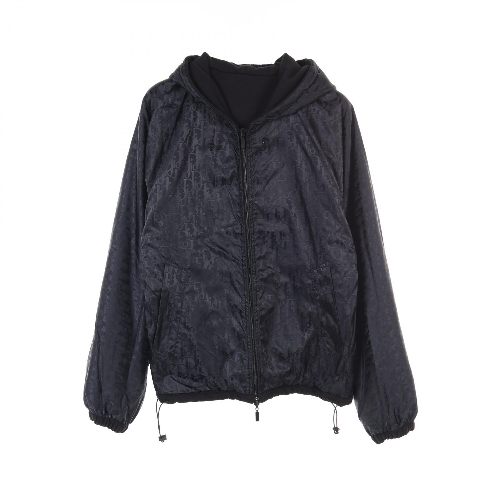 DIOR HOMME Oblique Hoodie Jacket 313J232A0531 cotton Nylon