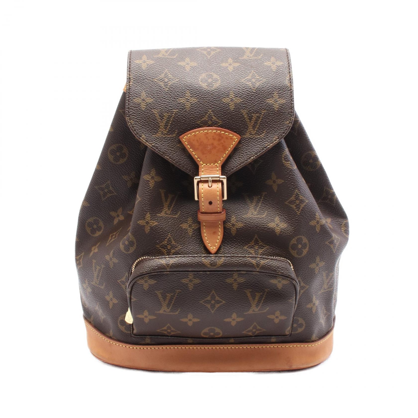 LOUIS VUITTON Monogram Montsouris MM Brown M51136 backpack Louis Vuitton Monogram Montsouris MM Backpack M51136 Brown  main image 3