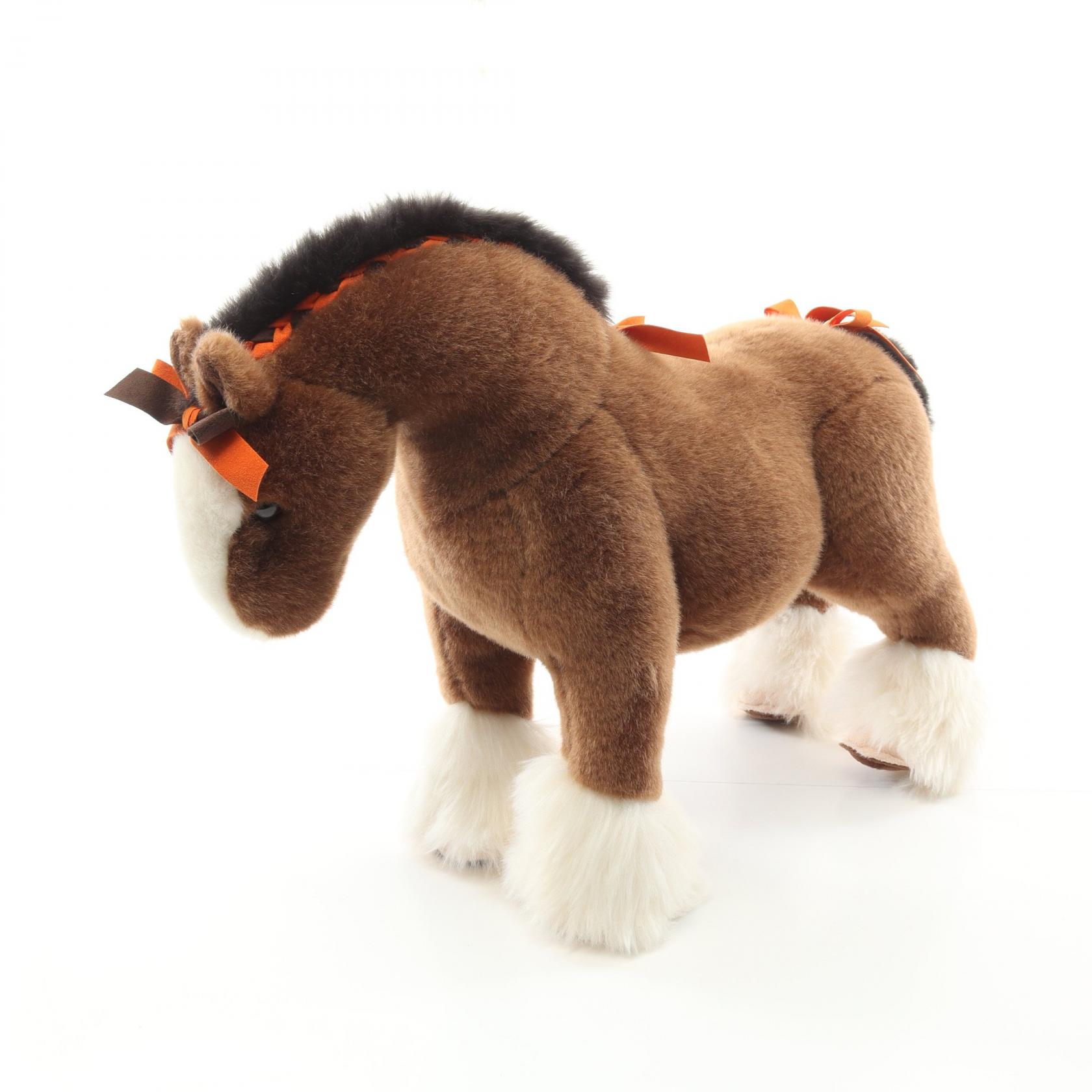 エルメス HERMESエルミーPM Hermy 美品　USED HERMES Hermy PM horse plush soft toy 400055M Suede acrylic