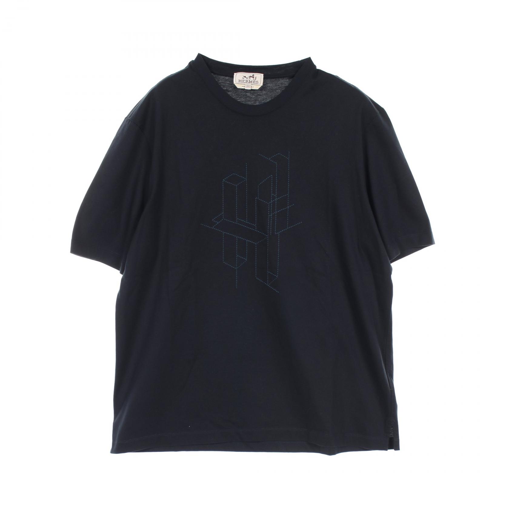 ３Ｄプリントが引き立つ【Hermes】「ハービエ3D」Tシャツ 2101218771435_1.jpg
