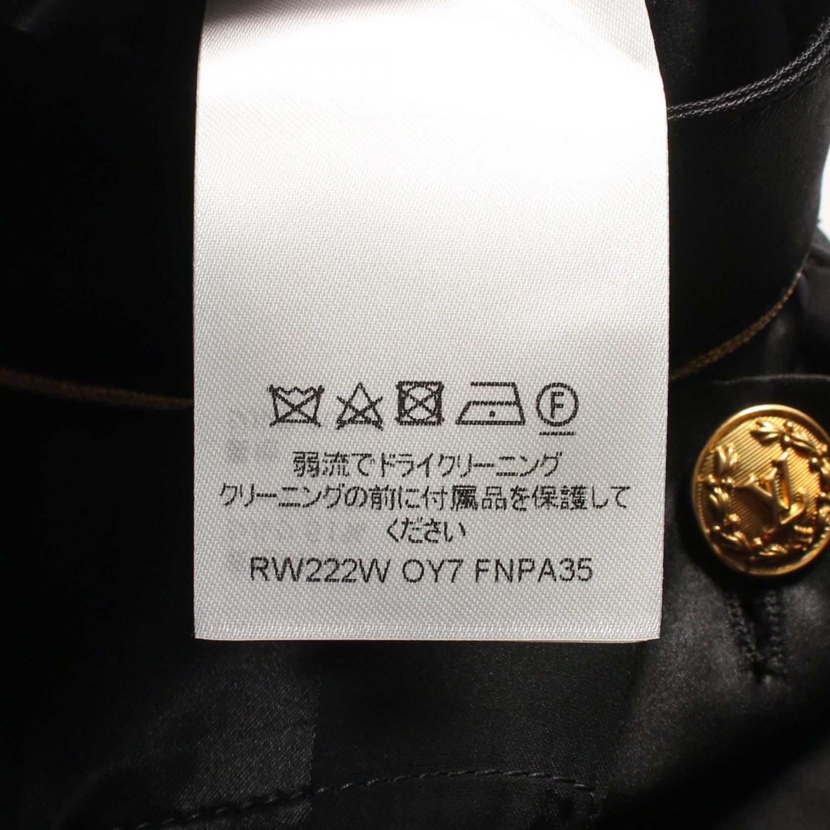 LOUIS VUITTON パンツ RW112W WTPA22B3K LOUIS VUITTON - ルイヴィトン スウェットパンツ シルク混