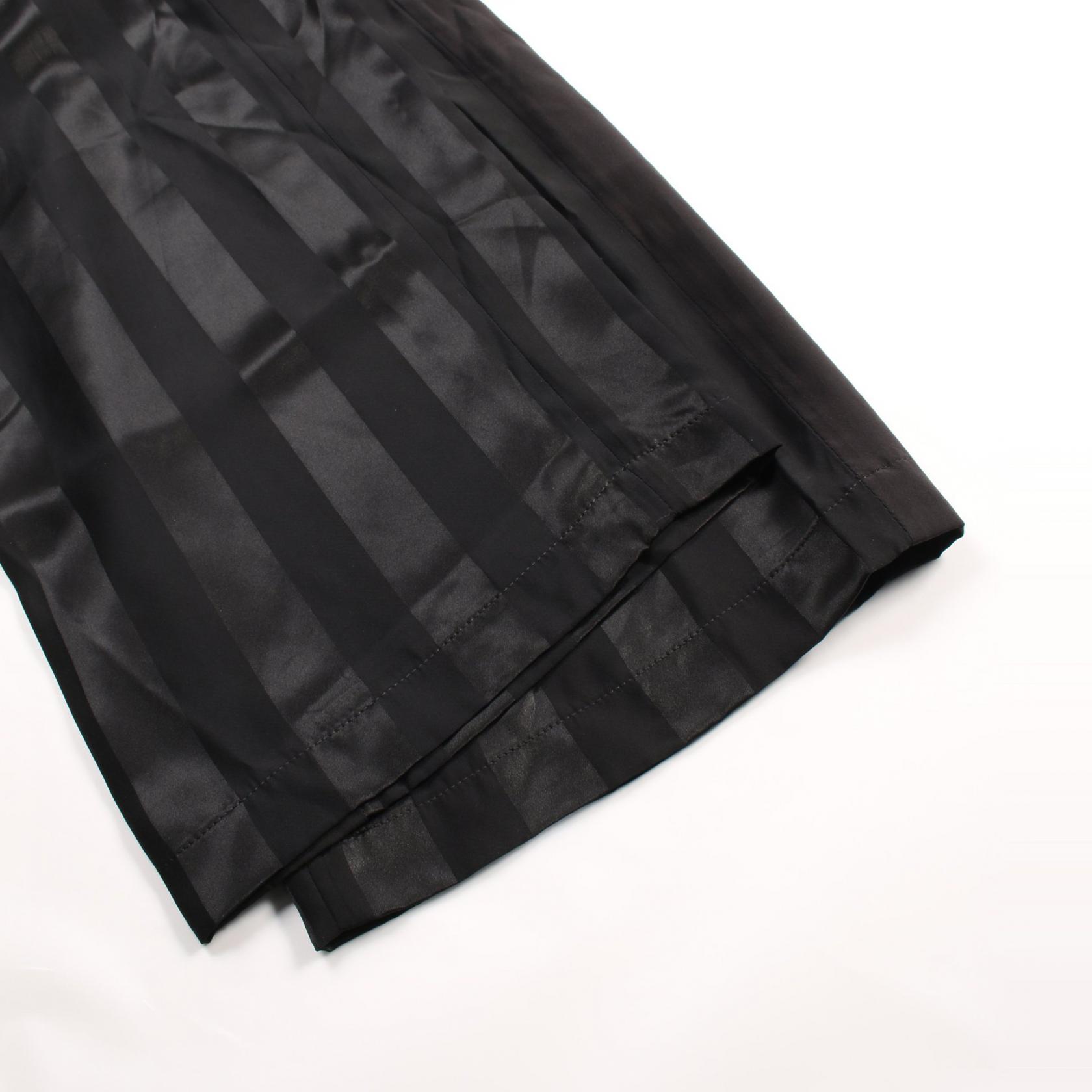 LOUIS VUITTON Pants RW222W OY7 FNPA35 silk Rayon Black Used