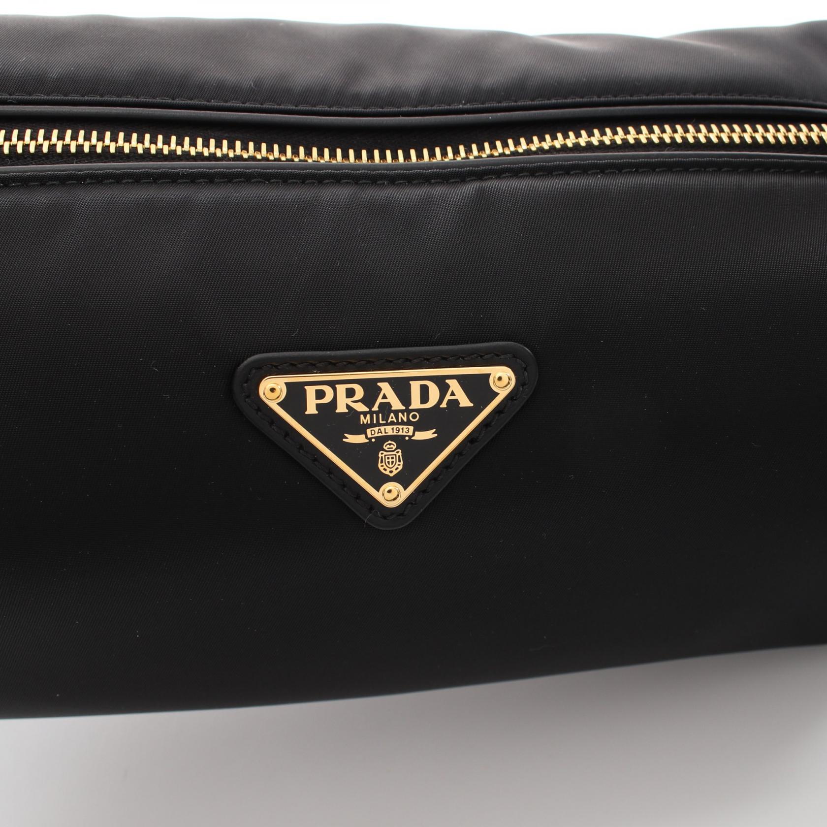 PRADA TESSUTO VITELLO Shoulder Bag 1BC2332C8QF0002 Nylon
