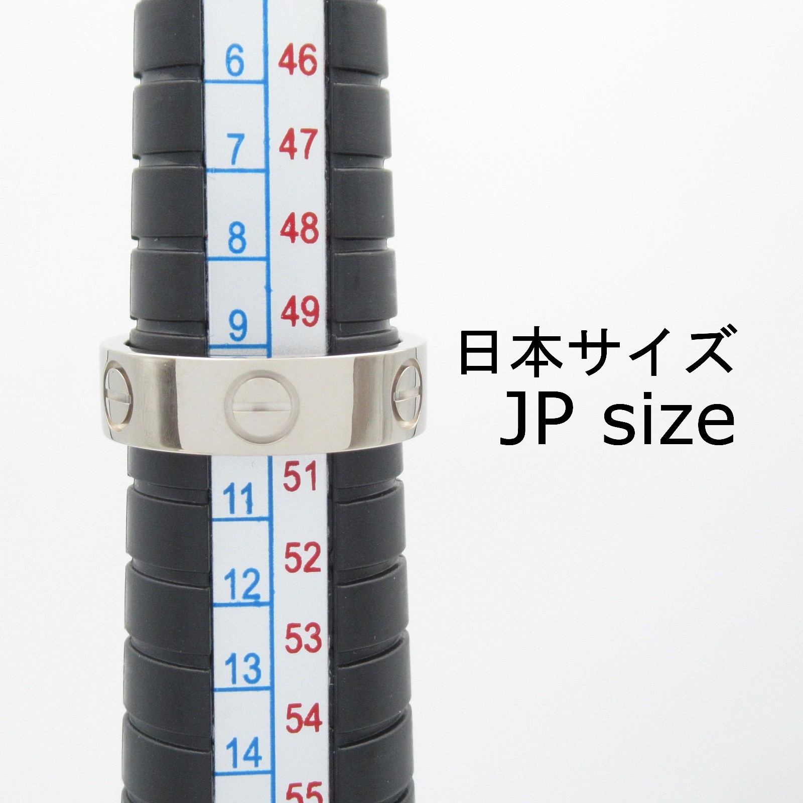 CARTIER Love Ring 18KWG White Gold Used Unisex US size5.25 #50 | eBay