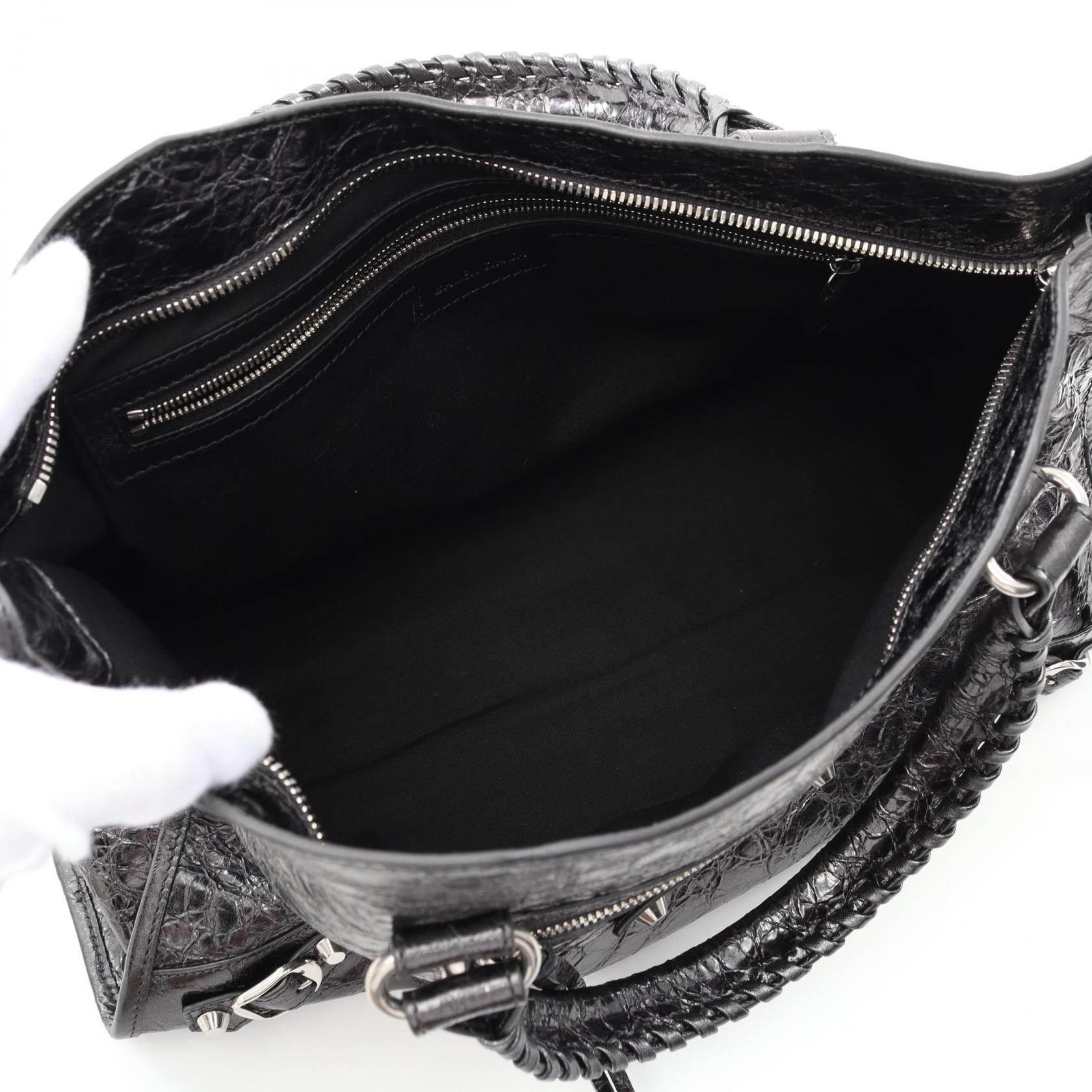 BALENCIAGA City Medium 2Way Crossbody Shoulder Handbag