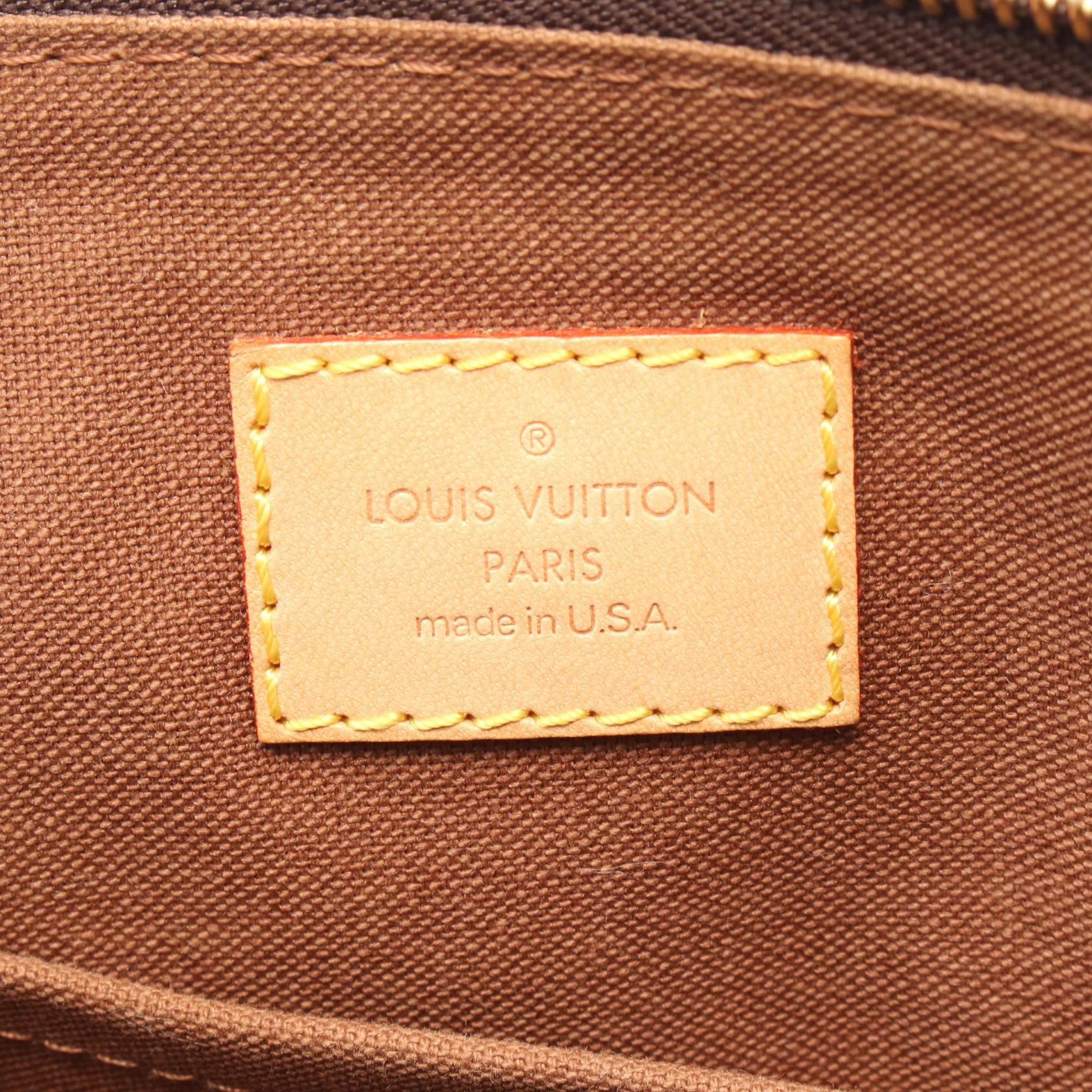 LOUIS VUITTON Popincourt haut Tote shoulder Bag M40007