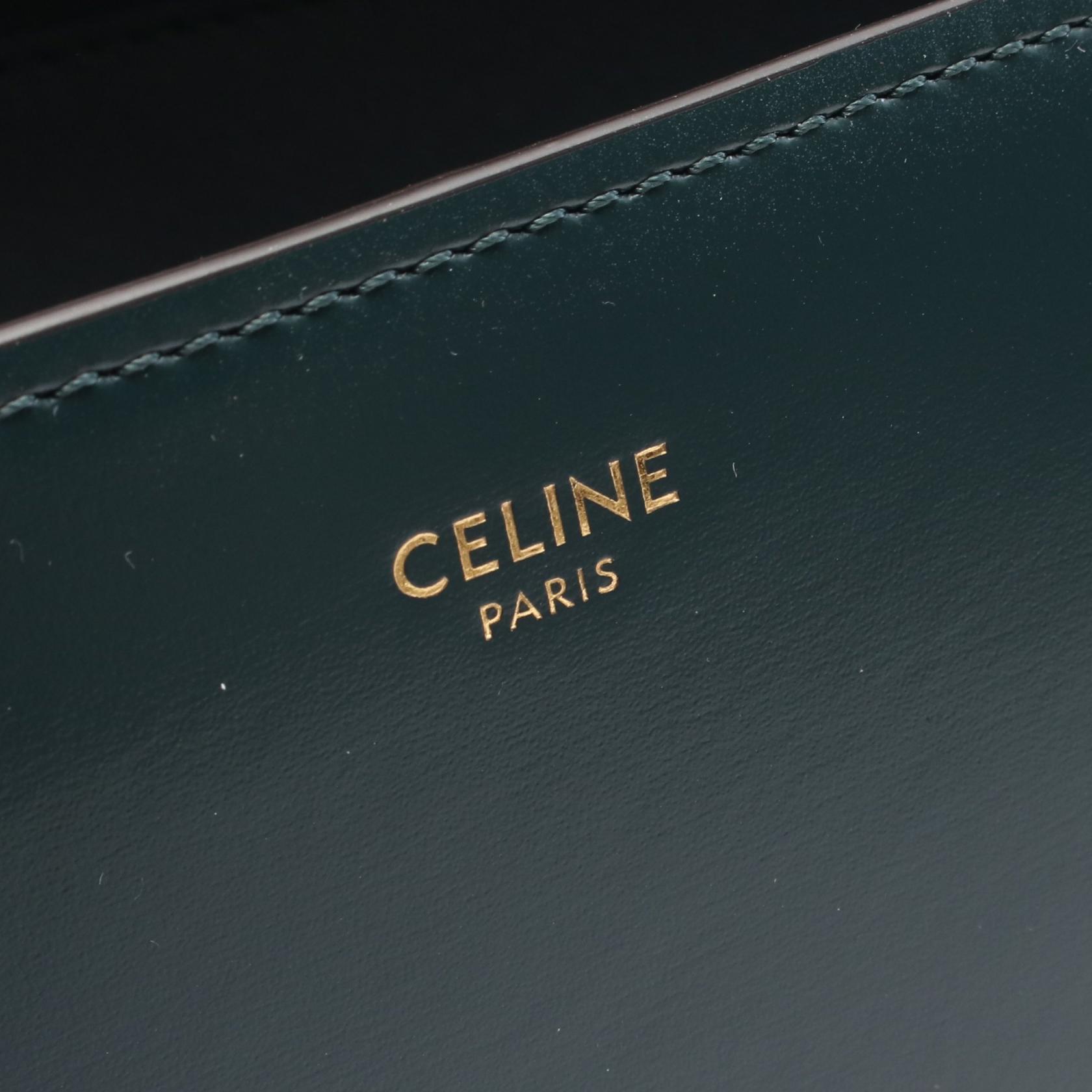 CELINE medium college chain Shoulder Bag 113583BF431AN leather