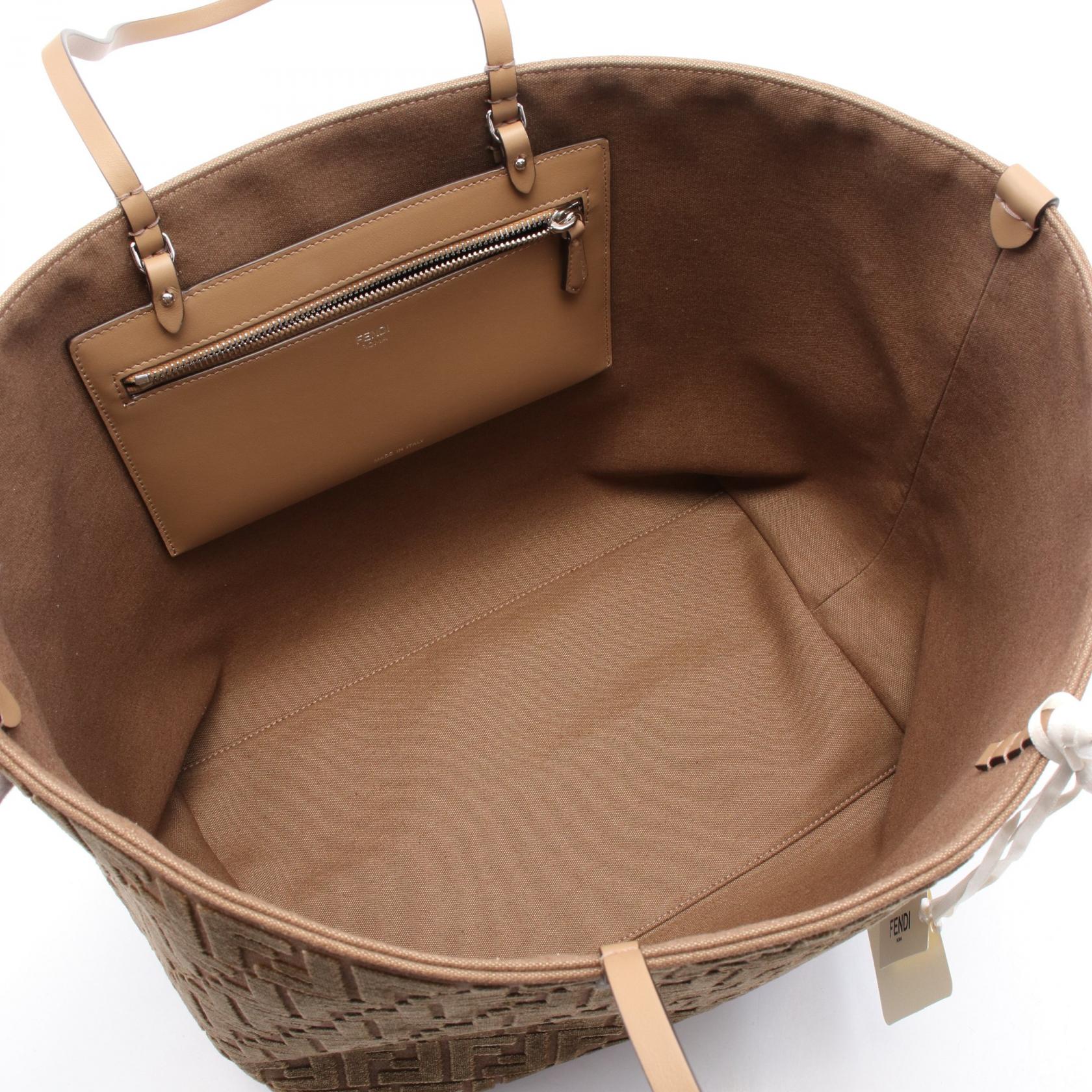 トートバッグ FENDI Woman Tote bags Beige 8BH425AT14 F1QDO FENDI: Shoulder bag woman - Beige | Fendi tote bags