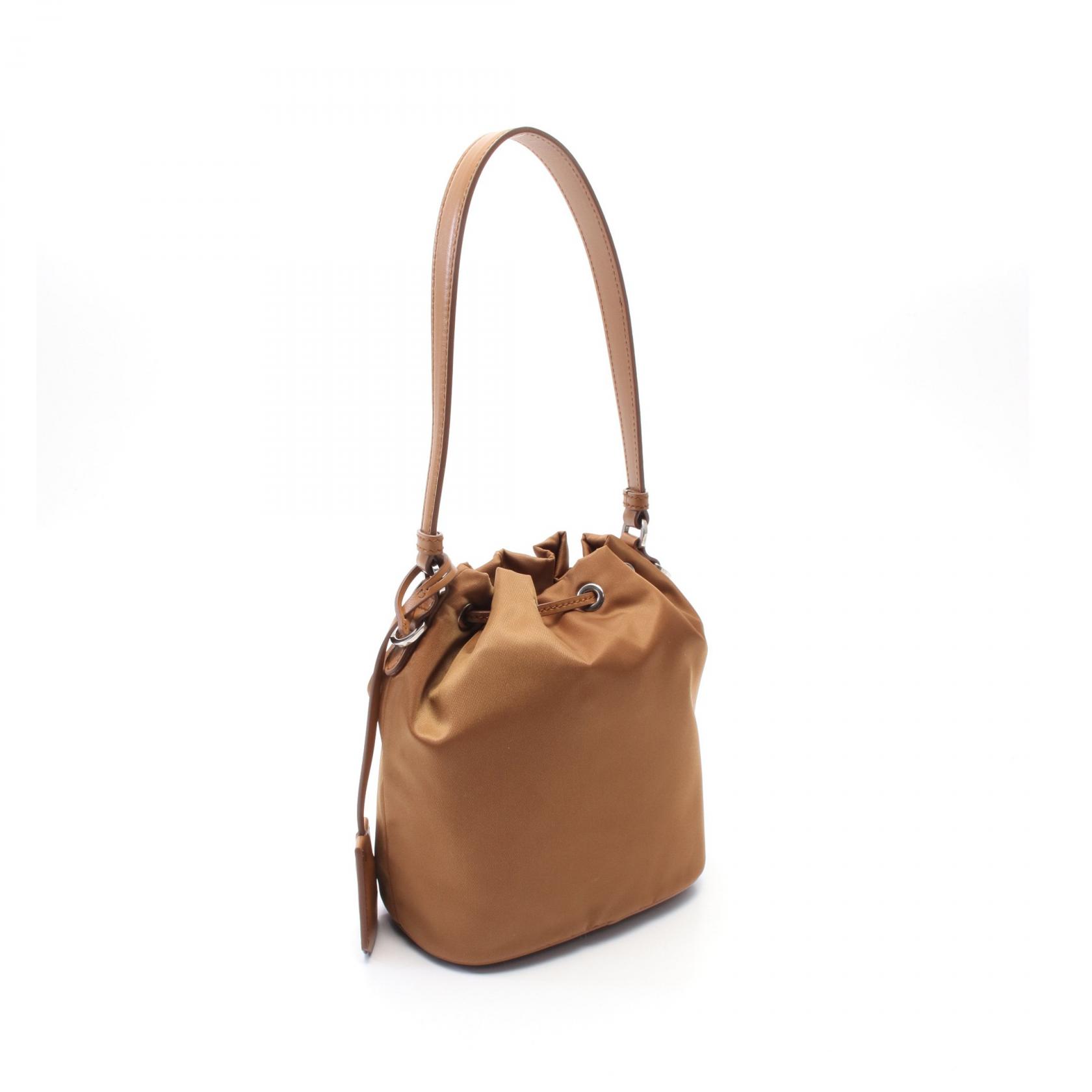 ハンドバッグ PRADA Trunk hand bag Brown Prada Bonnie Medium Suede Top Handbag | Saks Fifth Avenue