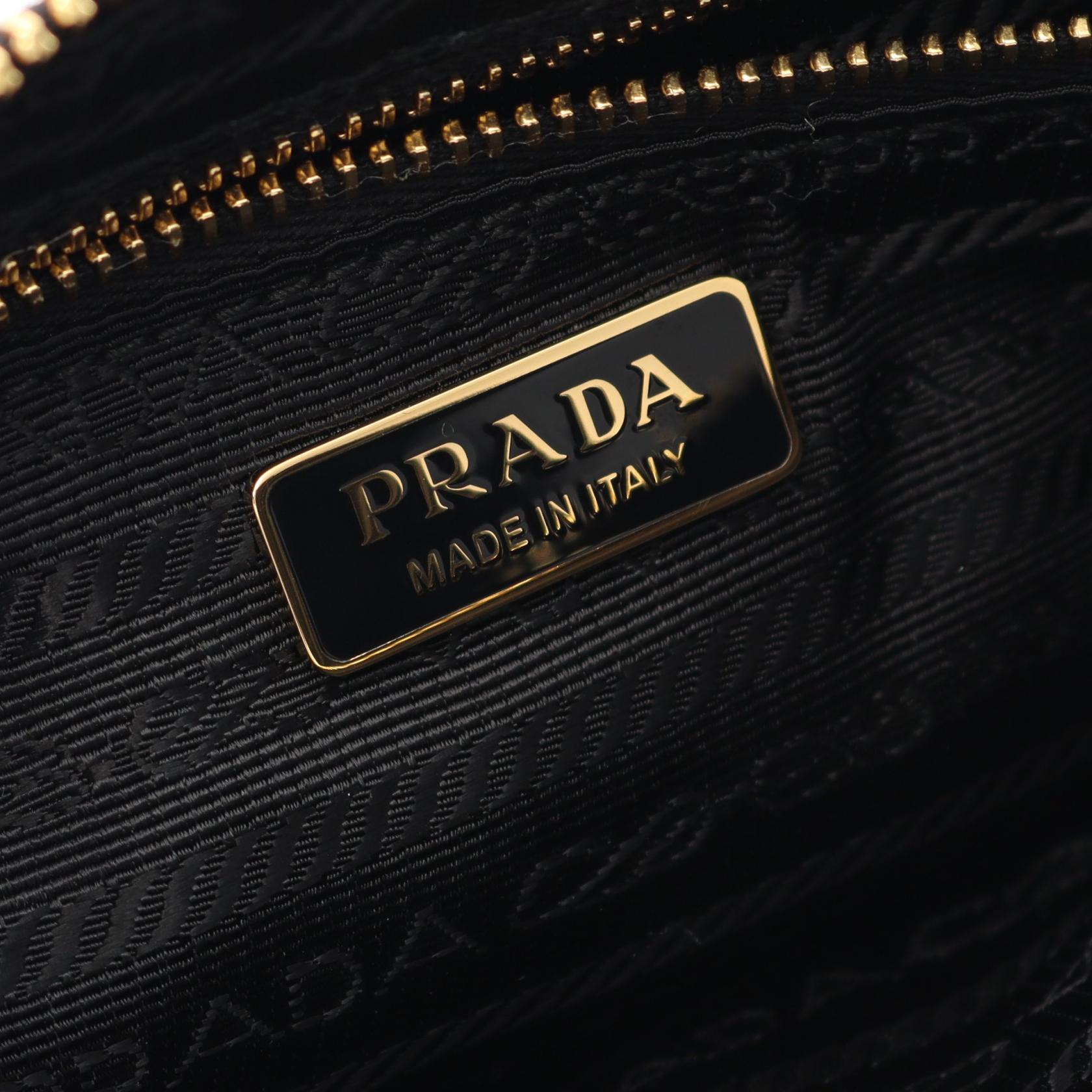 PRADA TESSUTO+SAFFIANO Shoulder Bag 1NE5452C05F0002 Nylon
