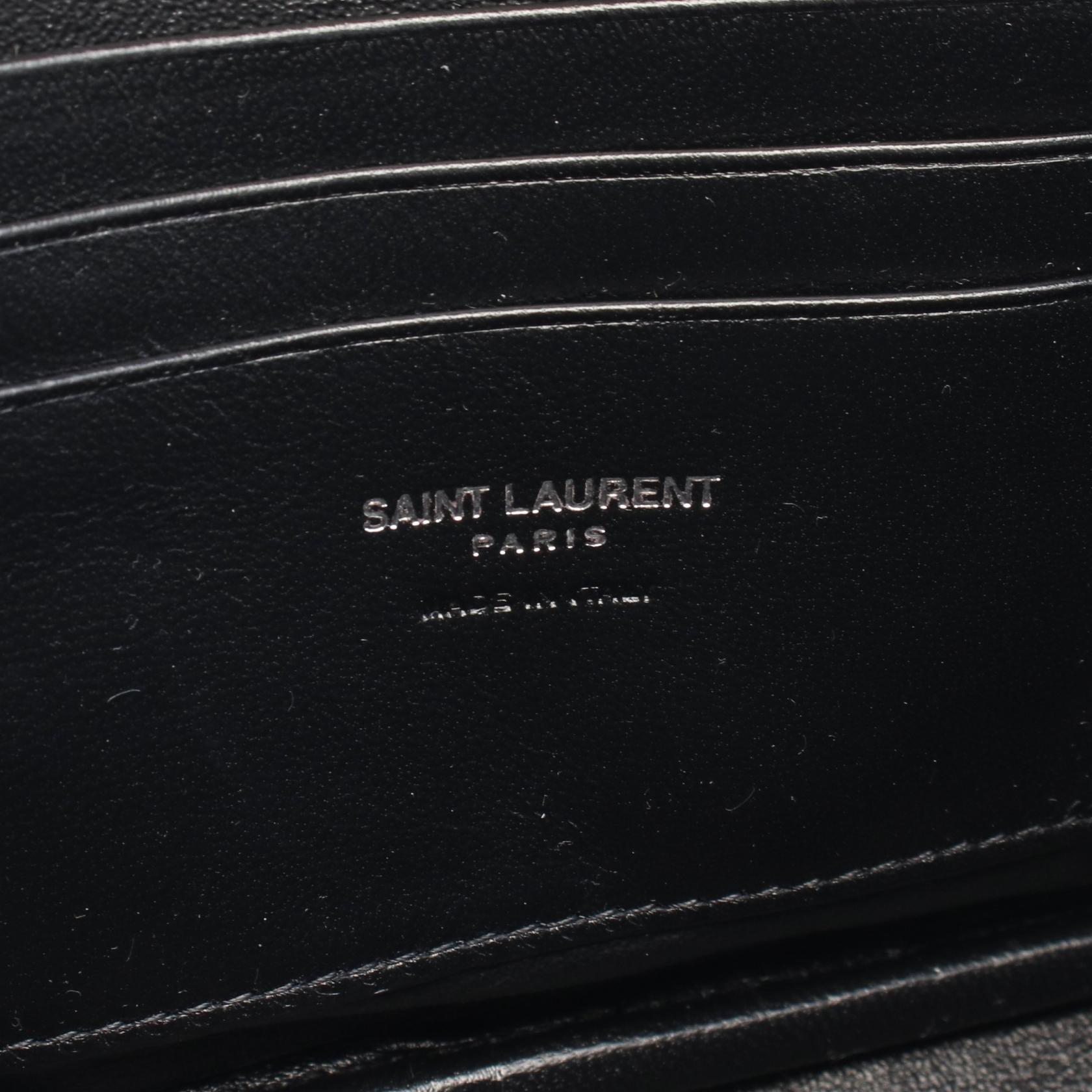 サン・ローラン レザー LOU ミニバッグ 748849DV7021000 SAINT LAURENT LOU Mini chain Shoulder Bag 748849DV7021000