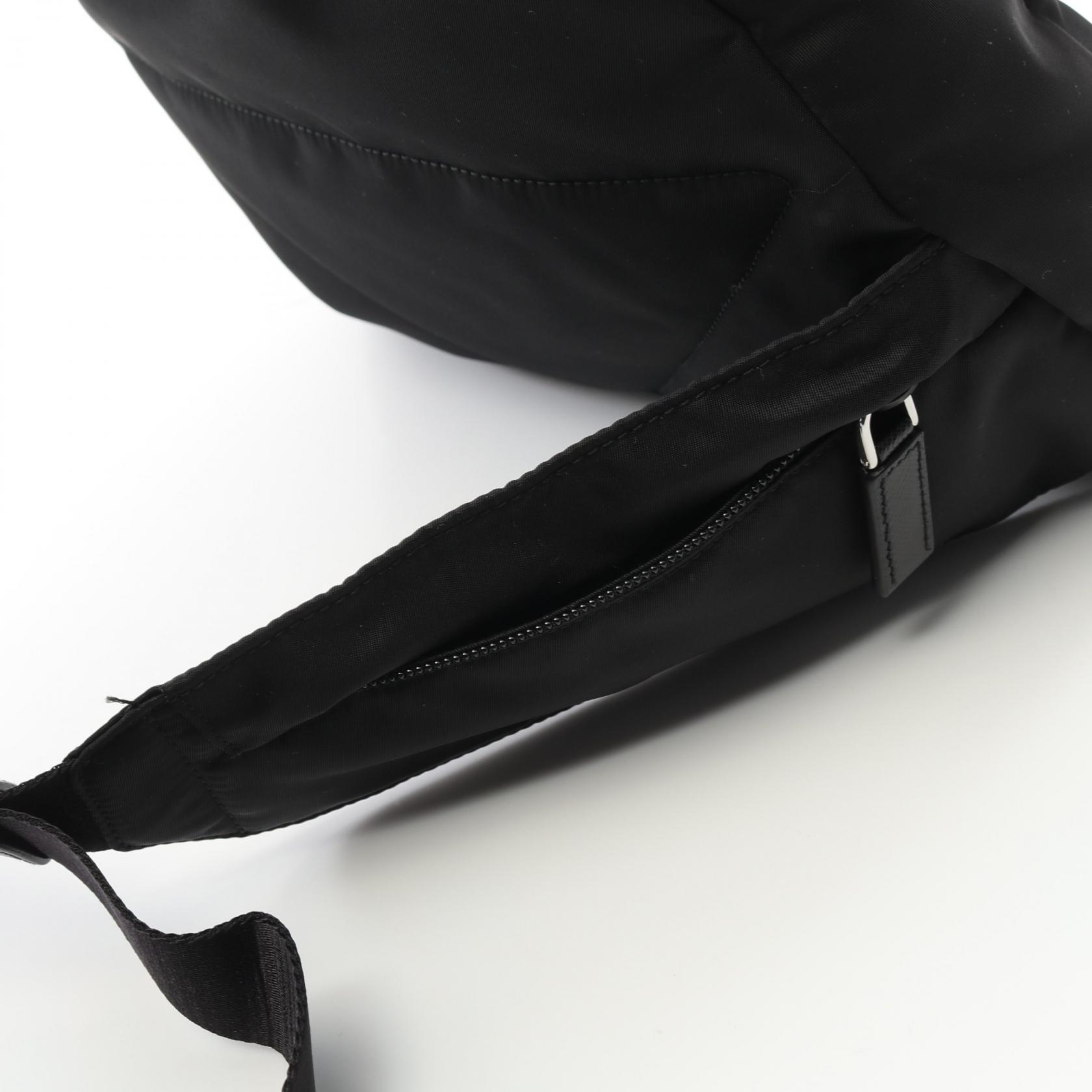 PRADA TESSUTO Waist bag 2VZ0922DMGF0002 Nylon Saffiano