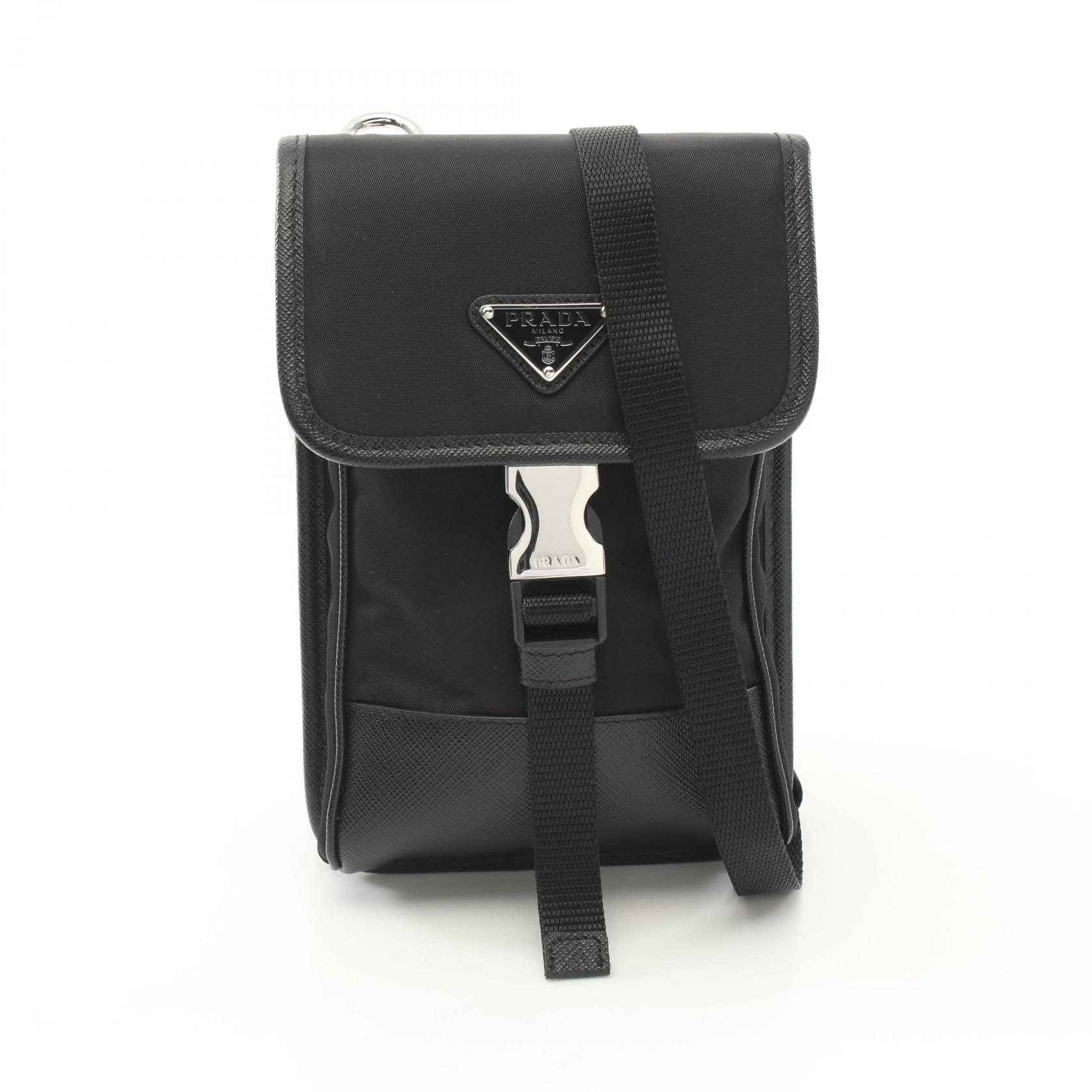Caramel Prada Doux medium leather shoulder bag | PRADA