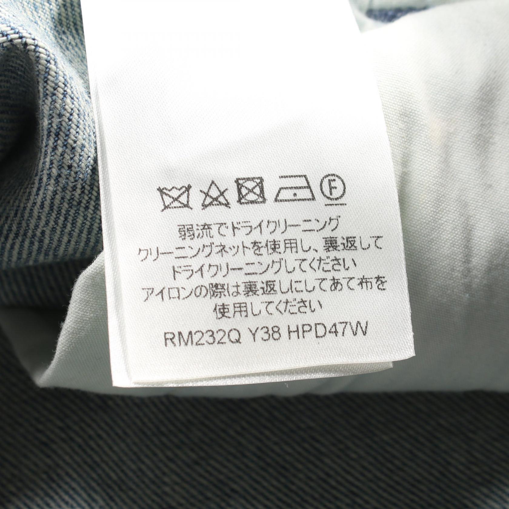 LOUIS VUITTON Monogram Carpenter Shorts Denim pants #36 LOUIS VUITTON Monogram Carpenter Shorts Denim pants #36