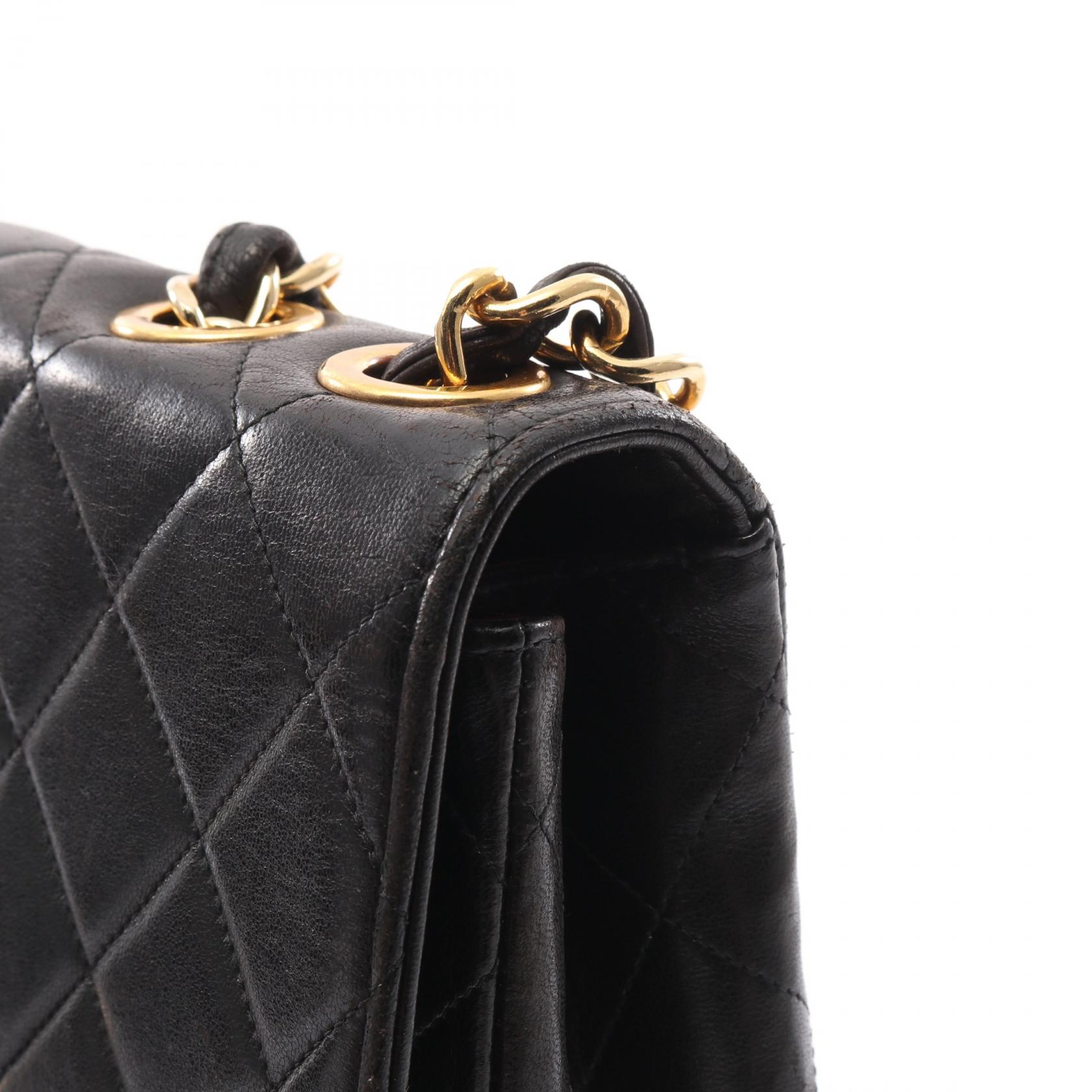 CHANEL Jumbo Matelasse 30 Shoulder Bag A04412 Lamb sheep leather