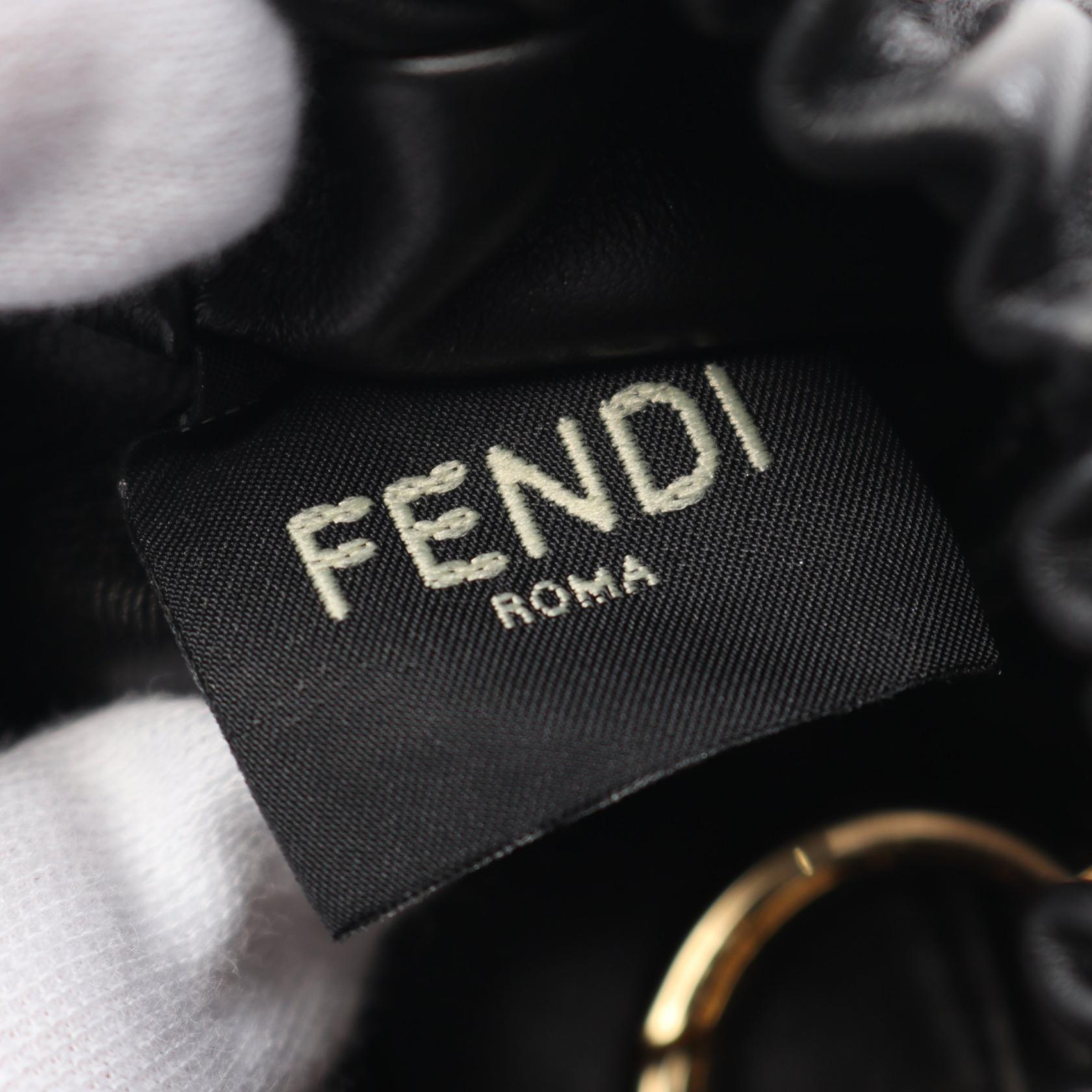 FENDI Nano Mamma Baguette Shoulder Bag 7AS368ABVEF0KUR