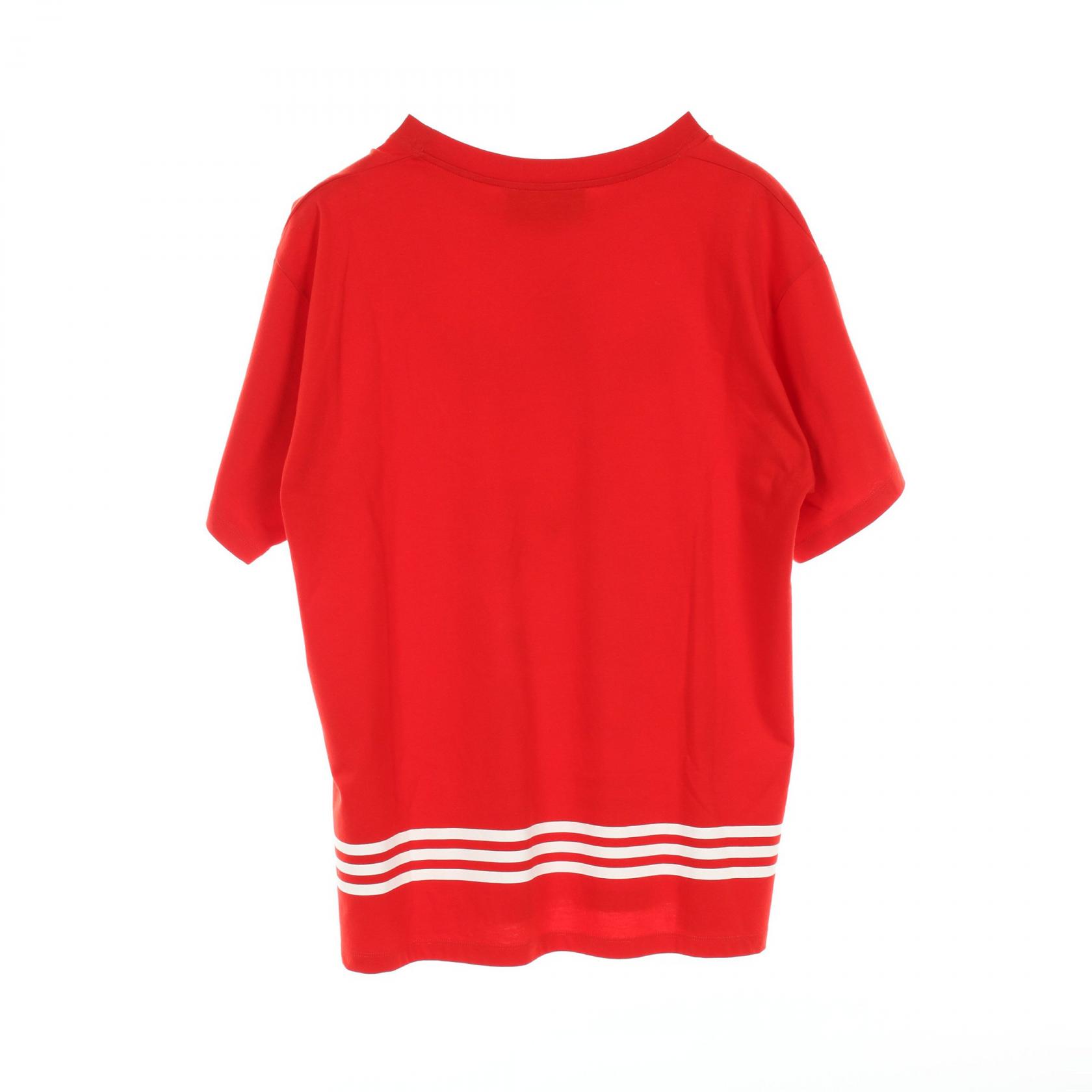 GUCCI × Adidas Speculum Majus T-shirt 616036 Cotton Red White Size