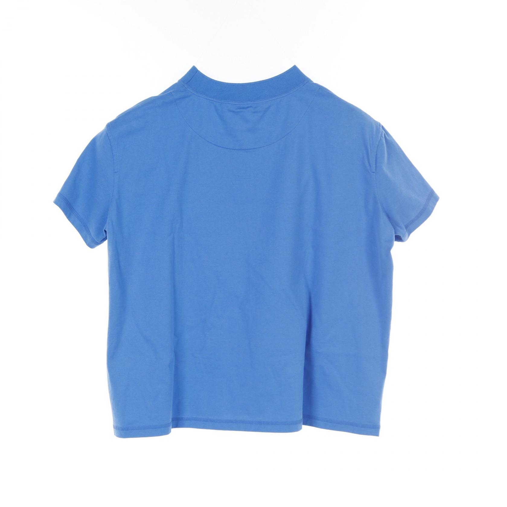 エルメス HERMES LA PROMENADE DU MATIN Tシャツ コットン ライトブルー 2H4604DU レディース 中古 HERMES LA PROMENADE DU MATIN T-shirt #36 short sleeves