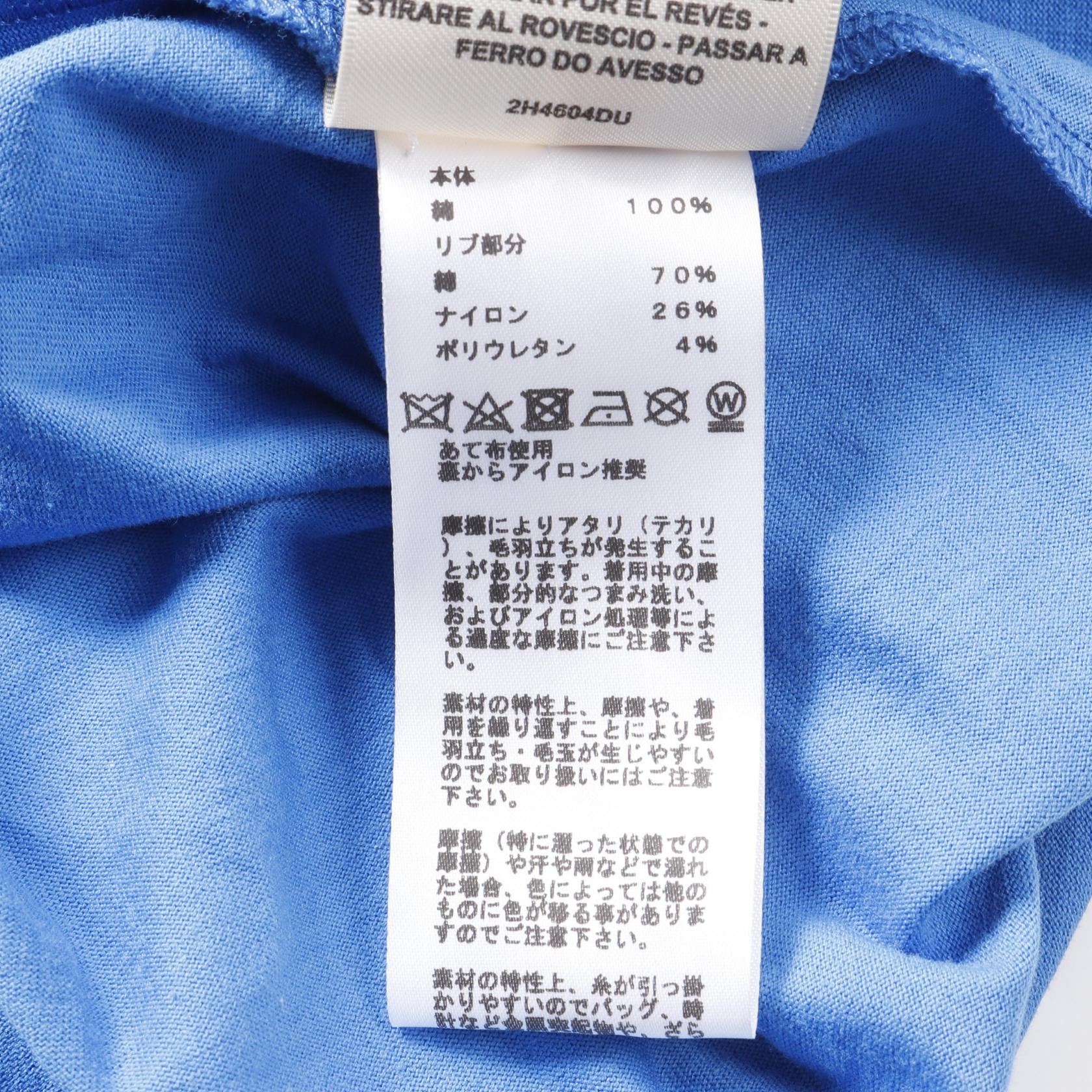 エルメス HERMES LA PROMENADE DU MATIN Tシャツ コットン ライトブルー 2H4604DU レディース 中古 HERMES LA PROMENADE DU MATIN T-shirt #36 short sleeves