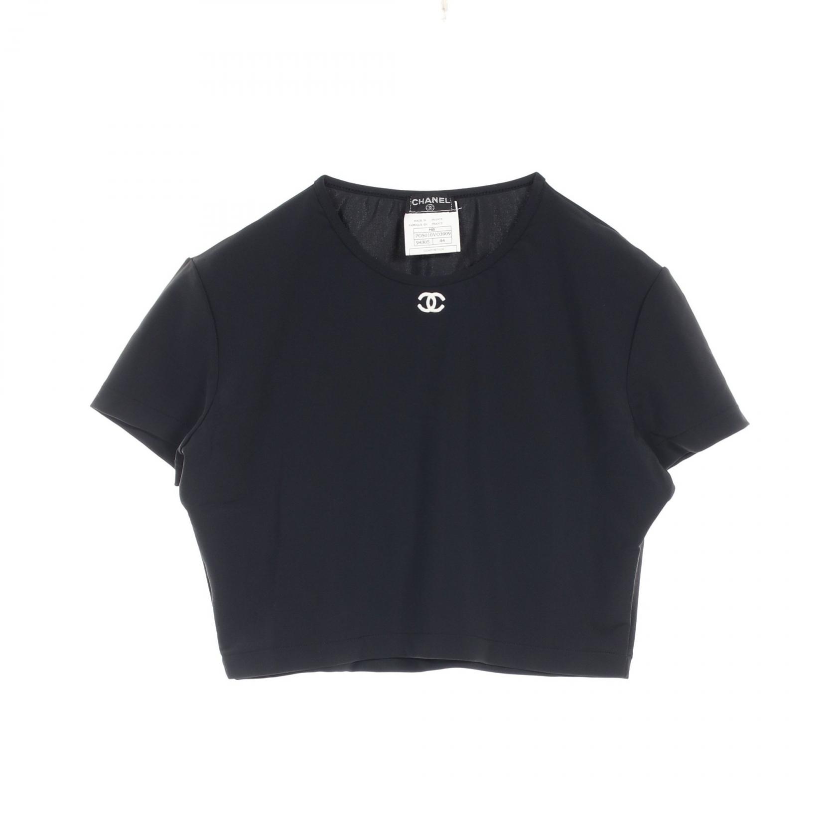 トップス 90s CHANEL BOUTIQUE COCO MARK TEE CHANEL COCO Mark T-shirt Tops P55821K07323 cotton White Pink
