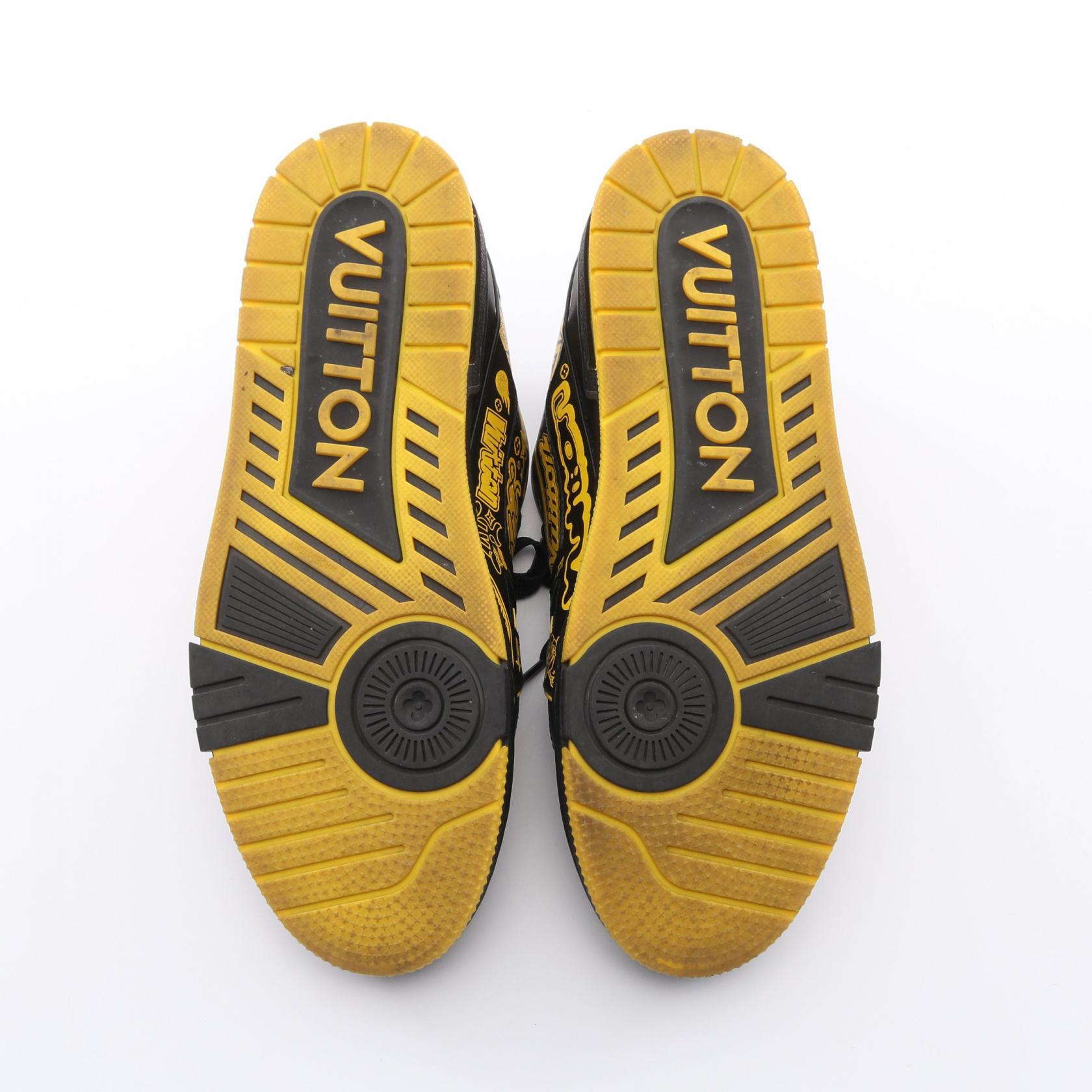 Louis Vuitton::スニーカー:8[RESALE] Size 7 LV (8-8.5 US) - Louis Vuitton Trainer ' Black