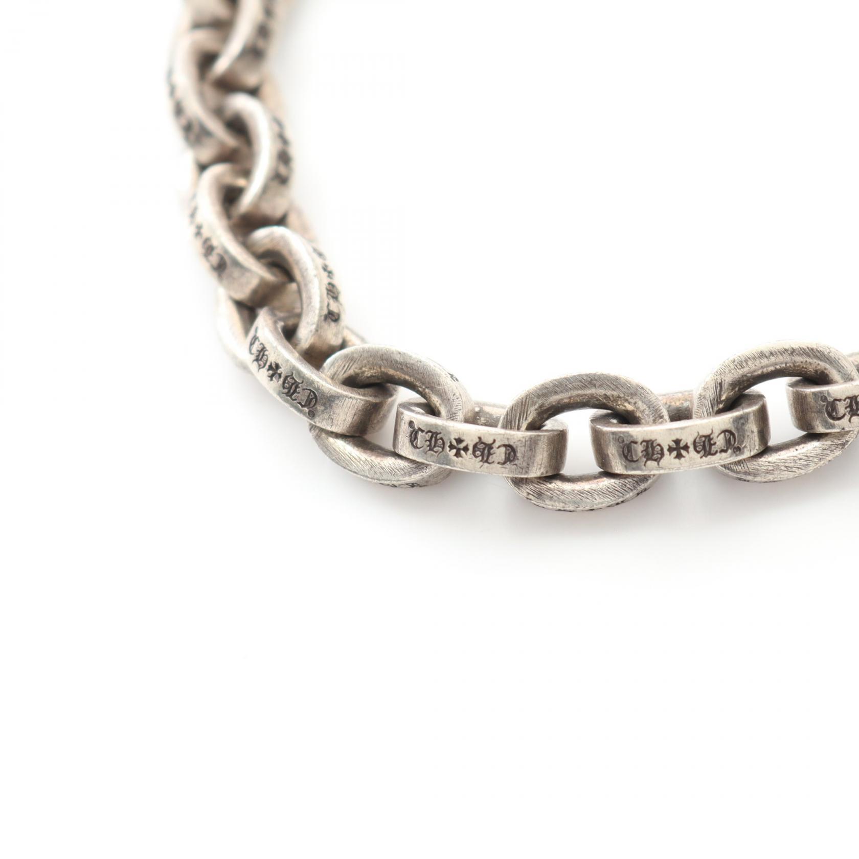 CHROME HEARTS PAPER CHAIN Bracelet 235430476139150 Silver925 Used