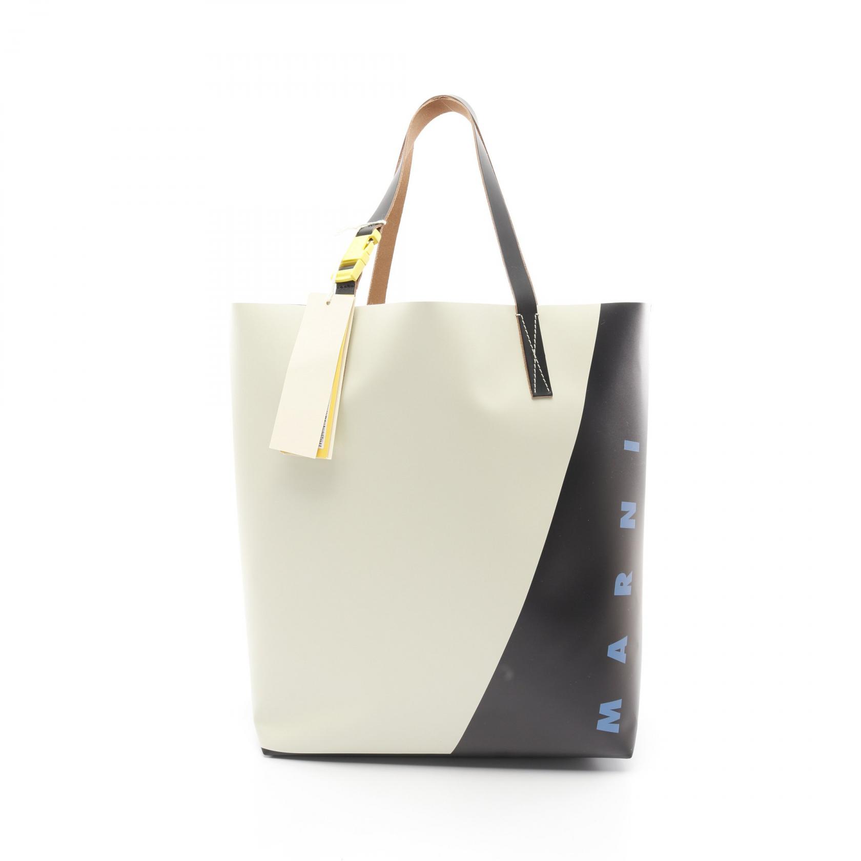 『MARNI』マルニTRIBECA SHOPPING BAG Tribeca shopping bag in blue and black | Marni