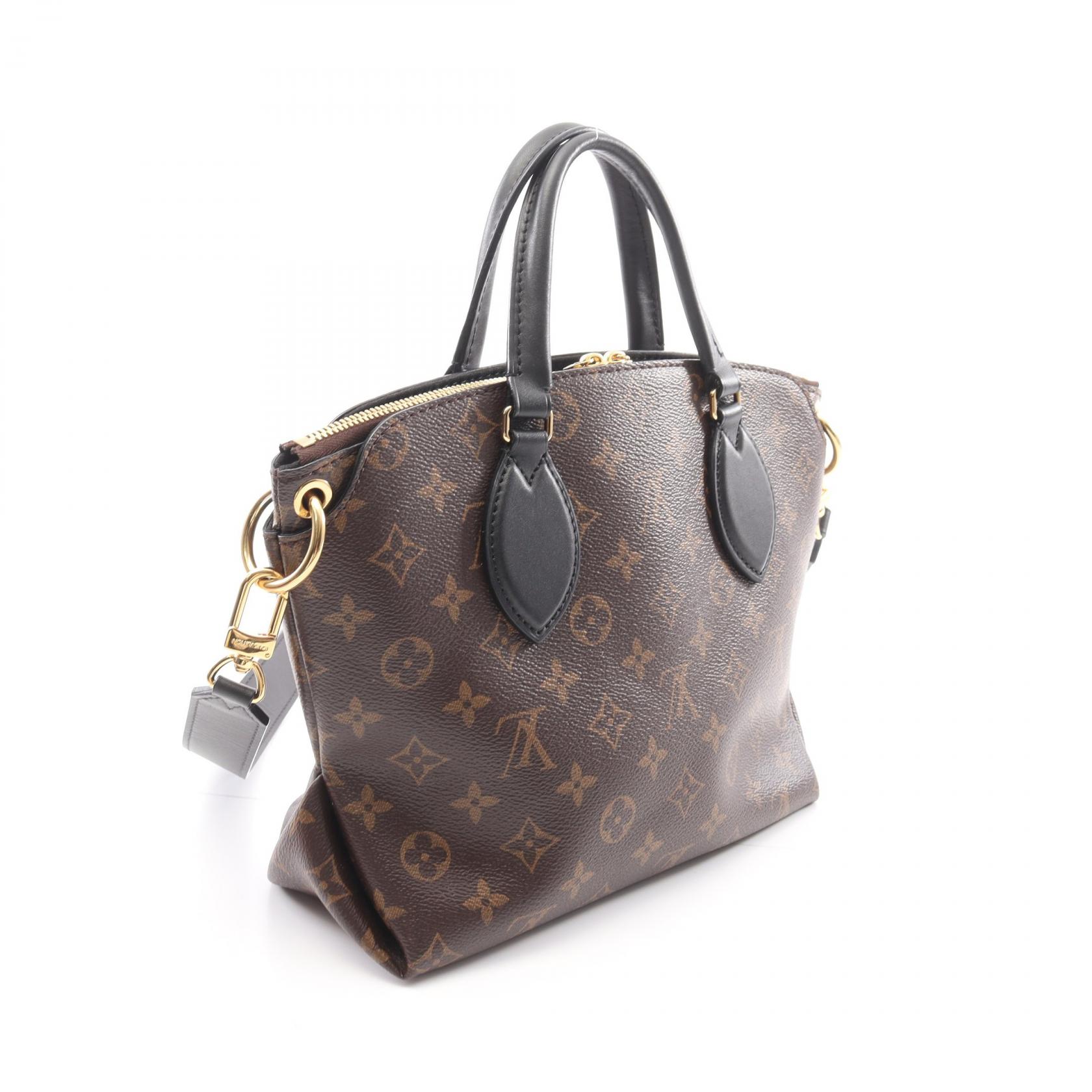 LOUIS VUITTON Flower Zipped Tote PM Shoulder Bag M44351 Monogram