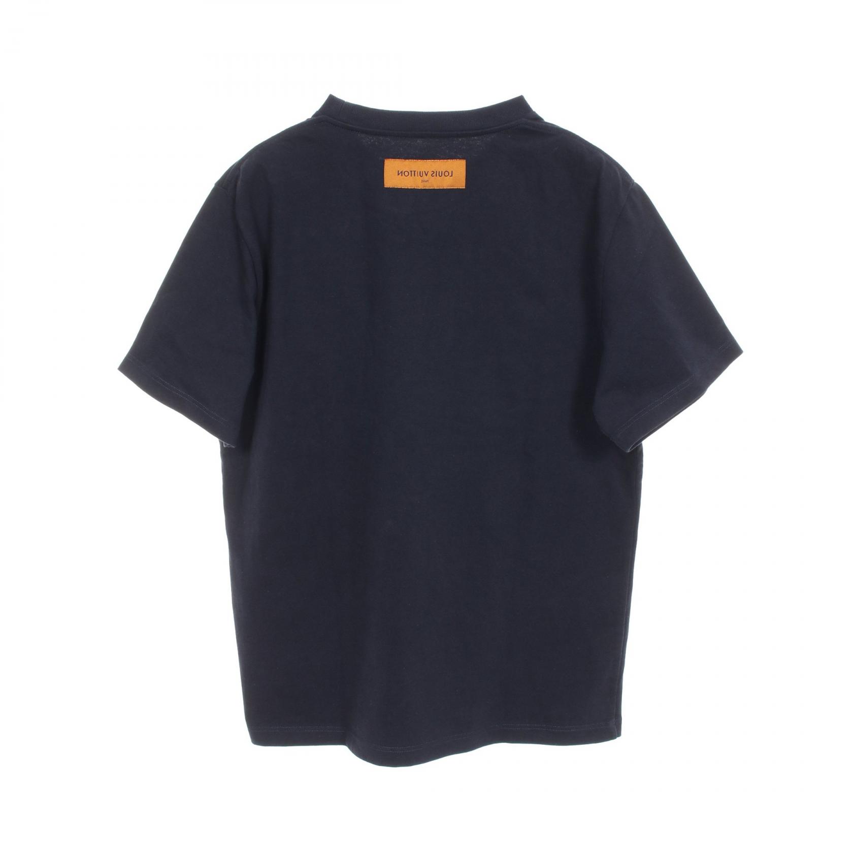 LOUIS VUITTON ルイ・ヴィトン/シグネチャープリント&amp;エンブロイダリーTシャツ/RM202M NPL HJY17W/XL/ルイ・ヴィトン/SAランク/69【中古】 LV ルイ・ヴィトン/シグネチャープリント&エンブロイダリーT