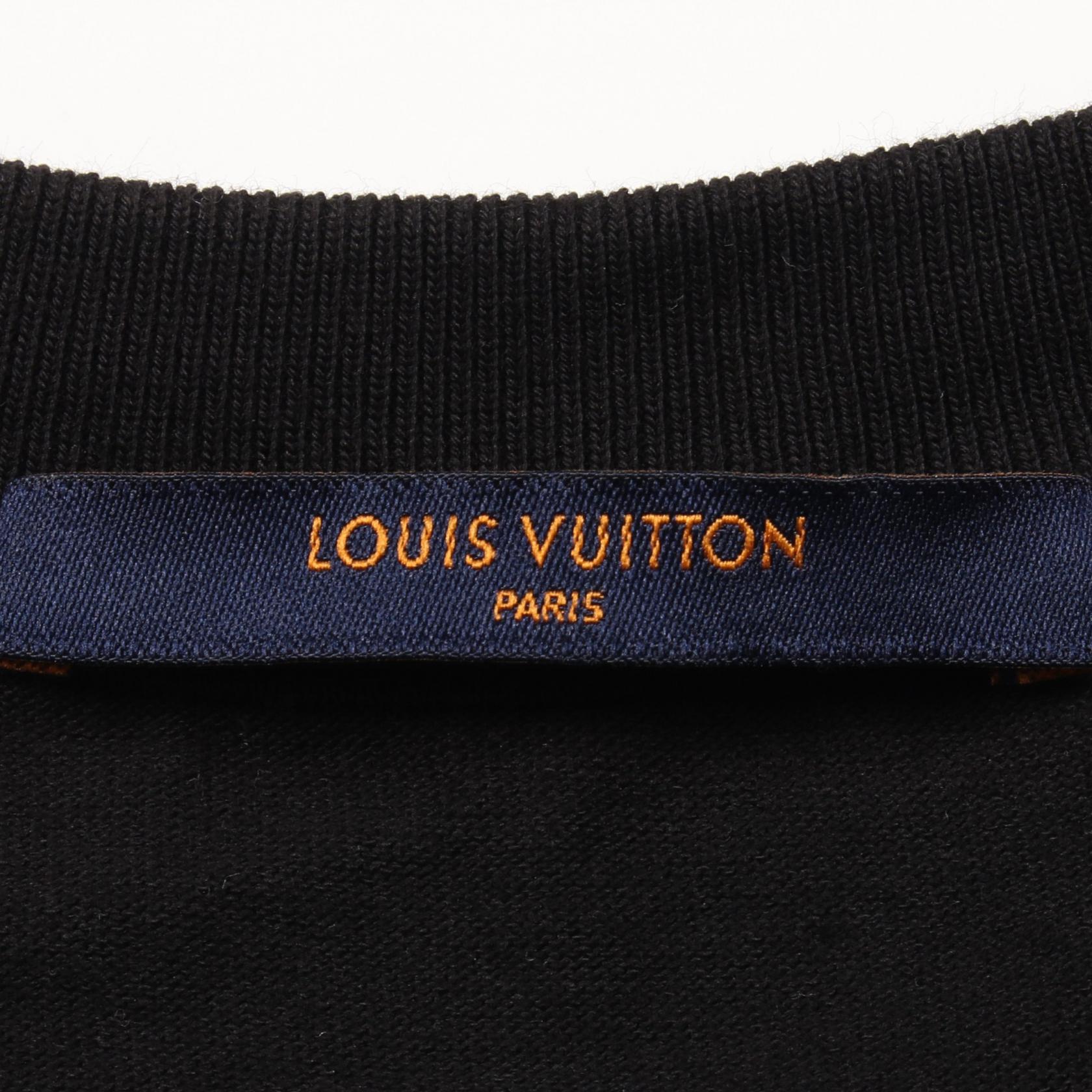 LOUIS VUITTON 半袖Ｔシャツ RM192M NPL HHY07W LOUIS VUITTON Back flower print T-shirt RM192M NPL HHY07W