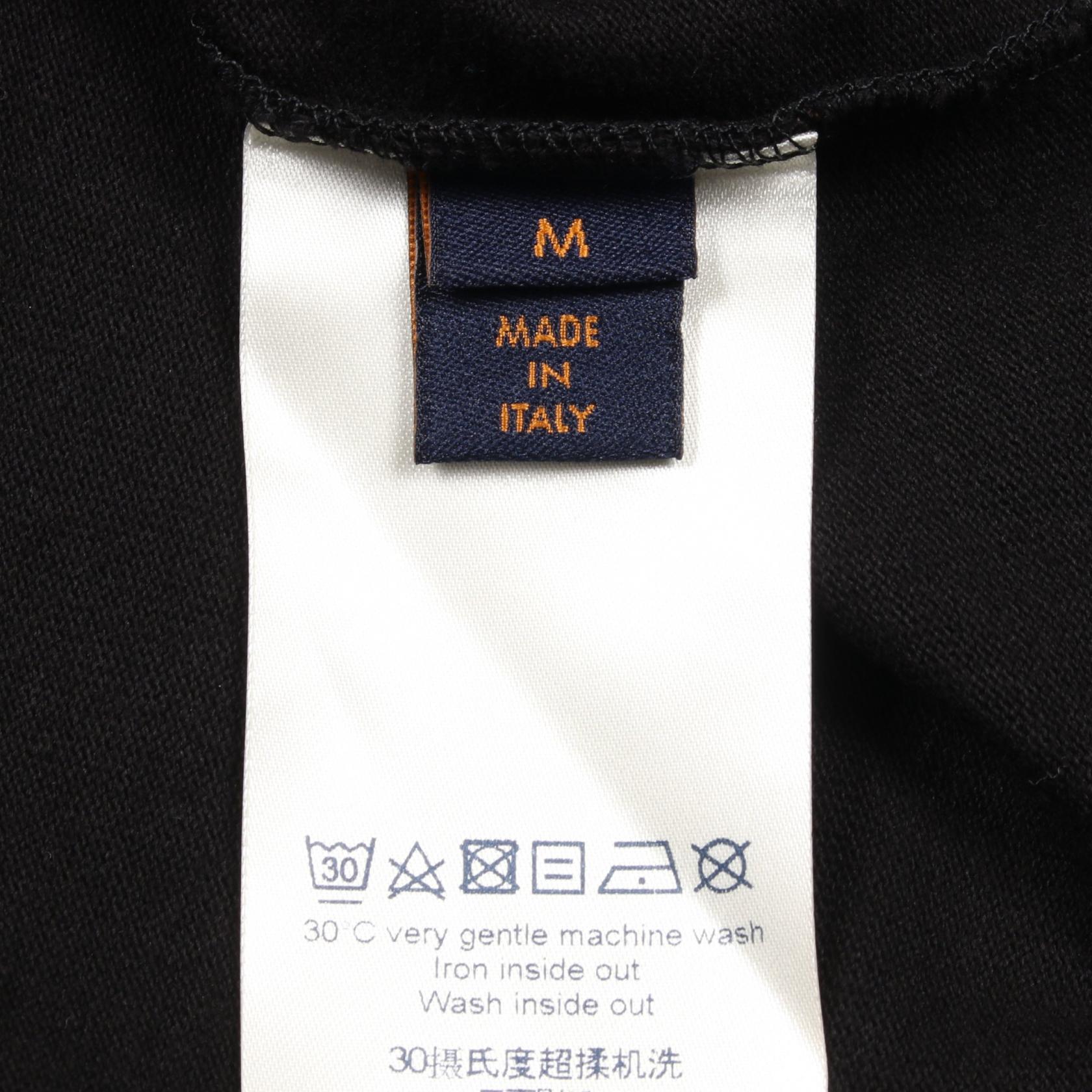 LOUIS VUITTON 半袖Ｔシャツ RM192M NPL HHY07W LOUIS VUITTON Back flower print T-shirt RM192M NPL HHY07W