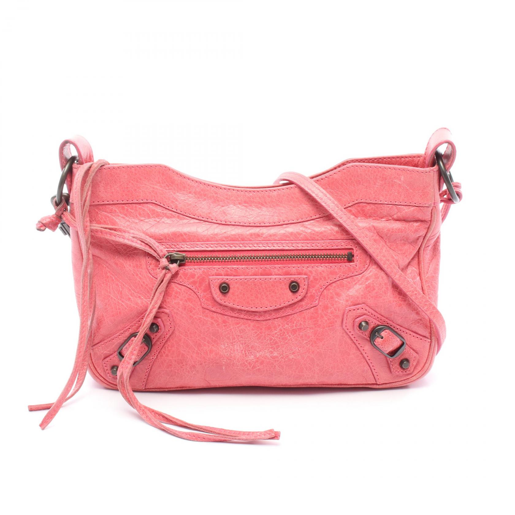 BALENCIAGA The Hip Shoulder Bag crossbody 242803 leather