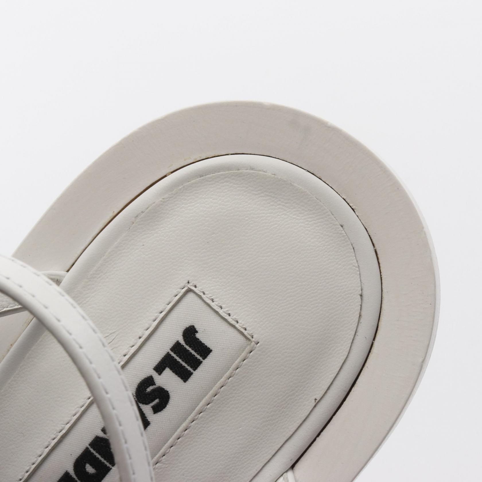 JIL SANDER Multi-strap Sandals leather White Size 37 Used Women | eBay