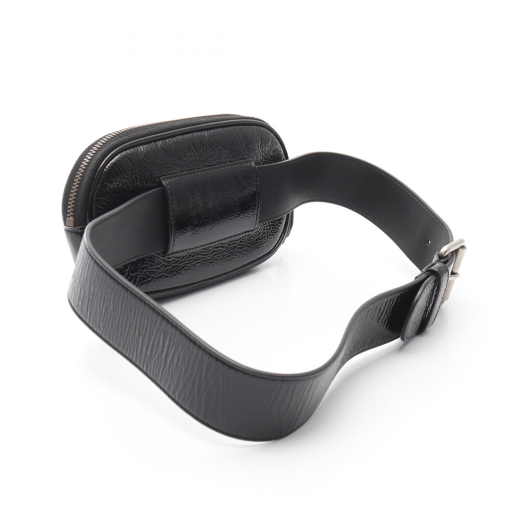 GUCCI Game Patch Logo Belt Bum Waist Bag 529428 Patent  display picture 2