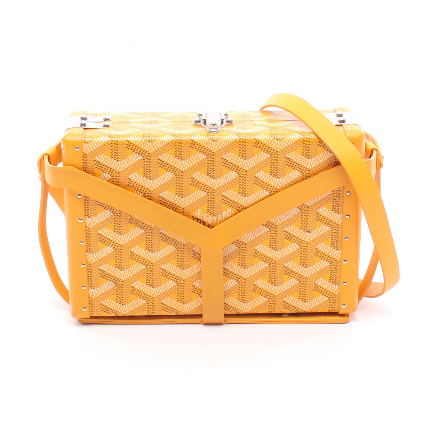 GOYARD Menodiaire Trunk Crossbody Shoulder Bag Canvas leather